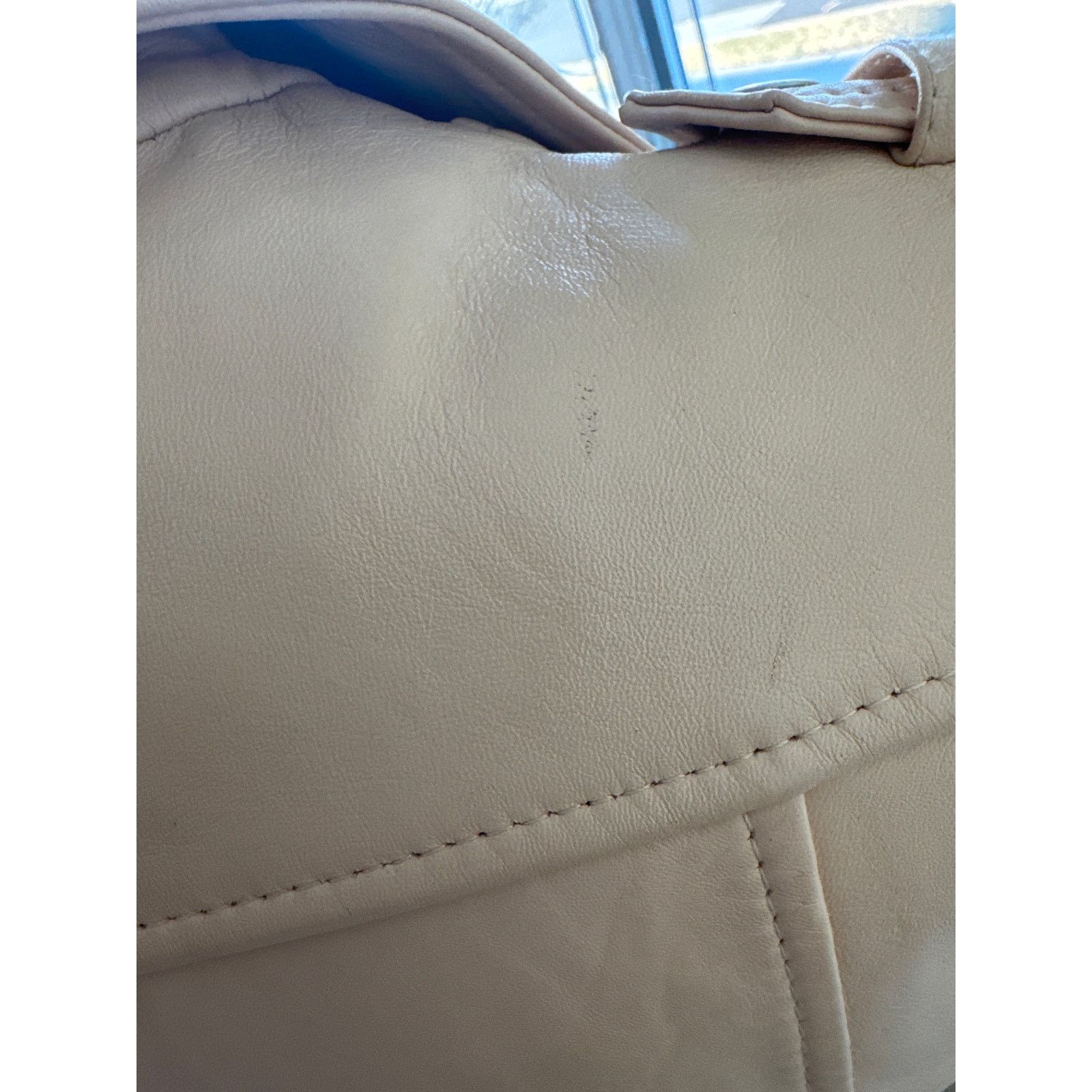 Maje MAJE Leather Moto Jacket Blush Pink Size 40/ Large Size L / US 10 / IT 46 - 7 Thumbnail