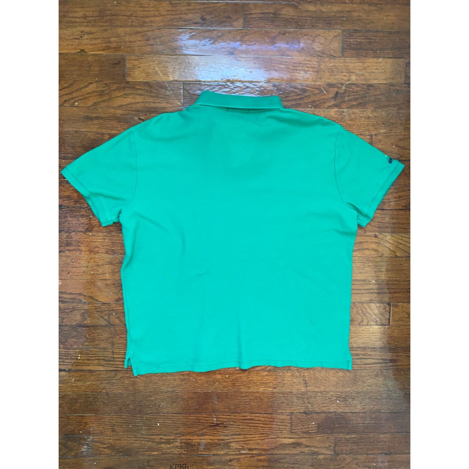 Other × Polo Ralph Lauren US Open Tennis Polo Shirt Womens Large Green Slim Fit Size L / US 10 / IT 46 - 9 Thumbnail