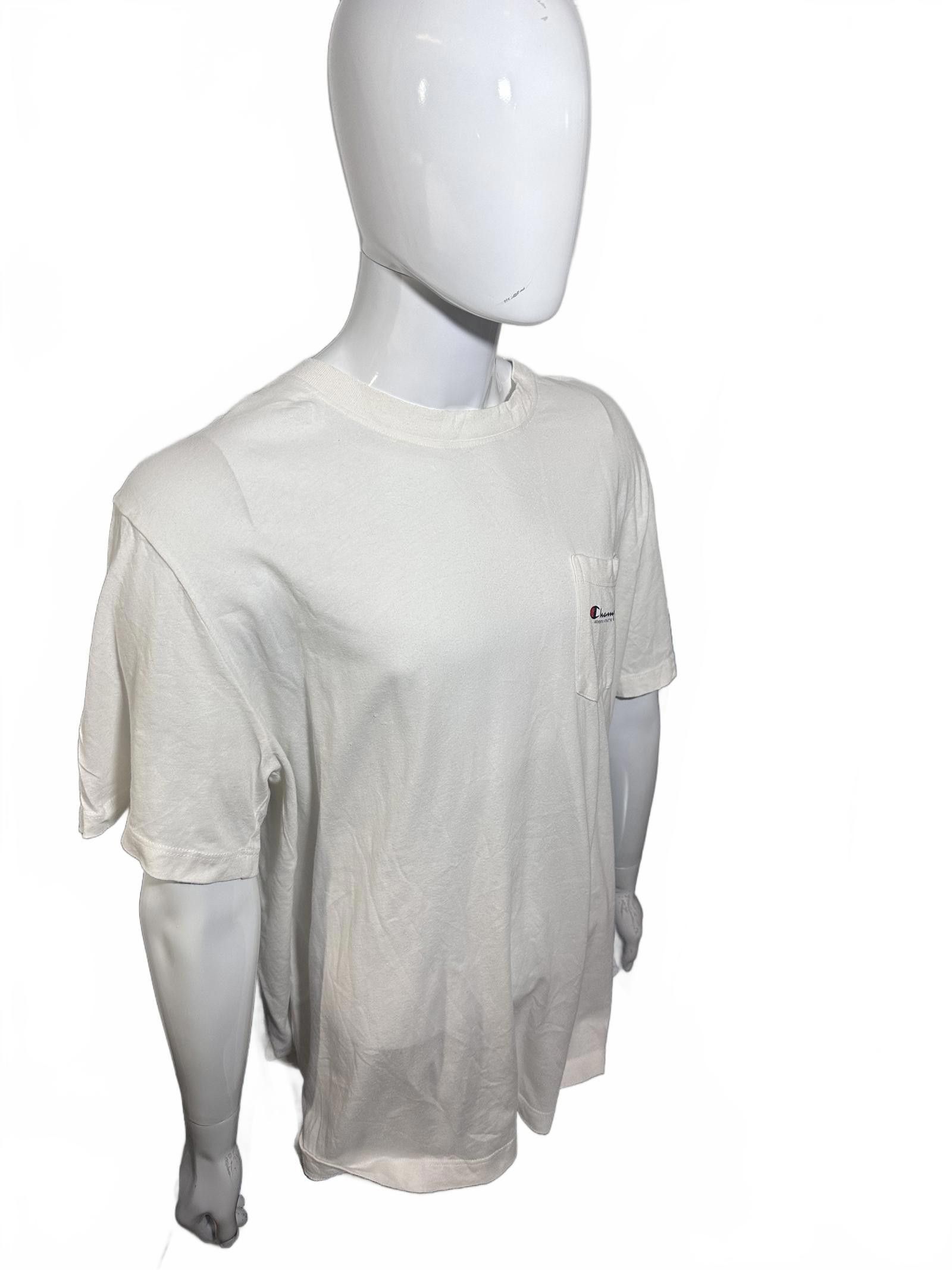 Champion Champion Classic White Pocket T-Shirt Size US XXL / EU 58 / 5 - 2 Thumbnail