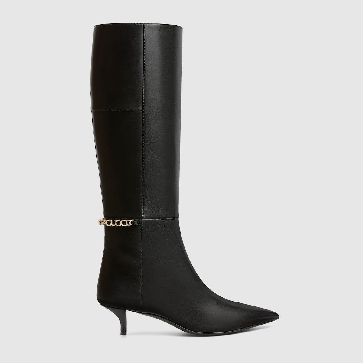 Gucci Signoria Leather Knee Boots SIZE 36.5