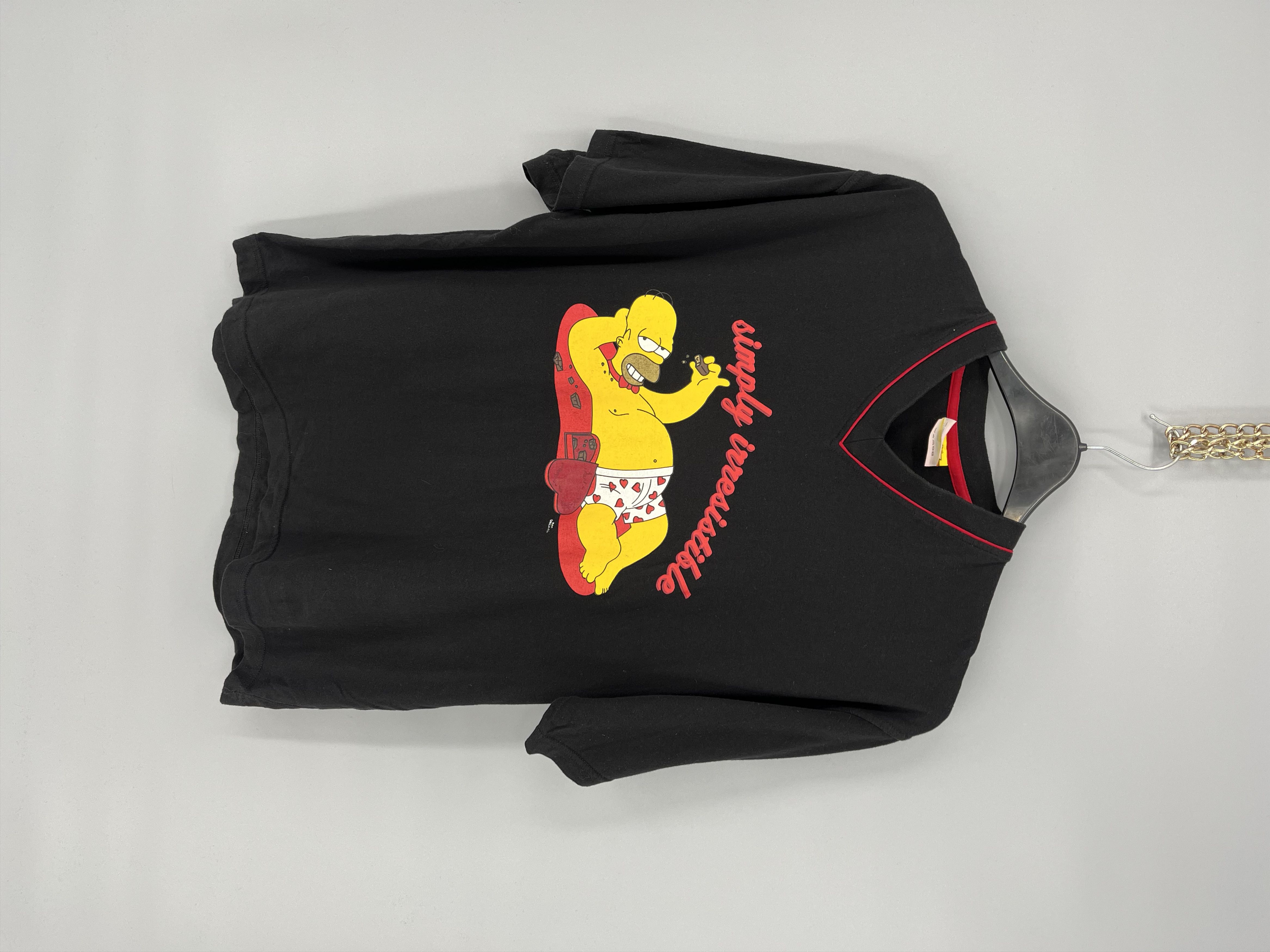 The Simpsons × Vintage 2006 Naked Homer Simpson t shirt Y2K Size US S / EU 44-46 / 1 - 1 Thumbnail