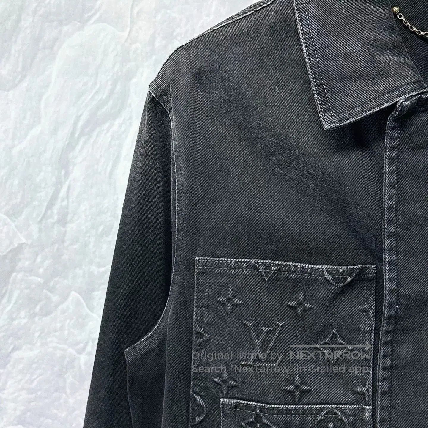 Louis Vuitton louis vuitton fw24 embossed denim jacket. Size US L / EU 52-54 / 3 - 3 Thumbnail