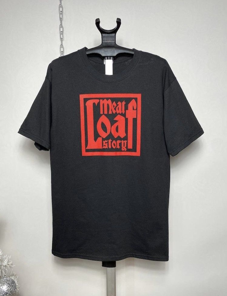 Band Tees × Vintage Vintage 2003 Meat Loaf Loafin All Over World Tour Band Tee Size US L / EU 52-54 / 3 - 1 Thumbnail