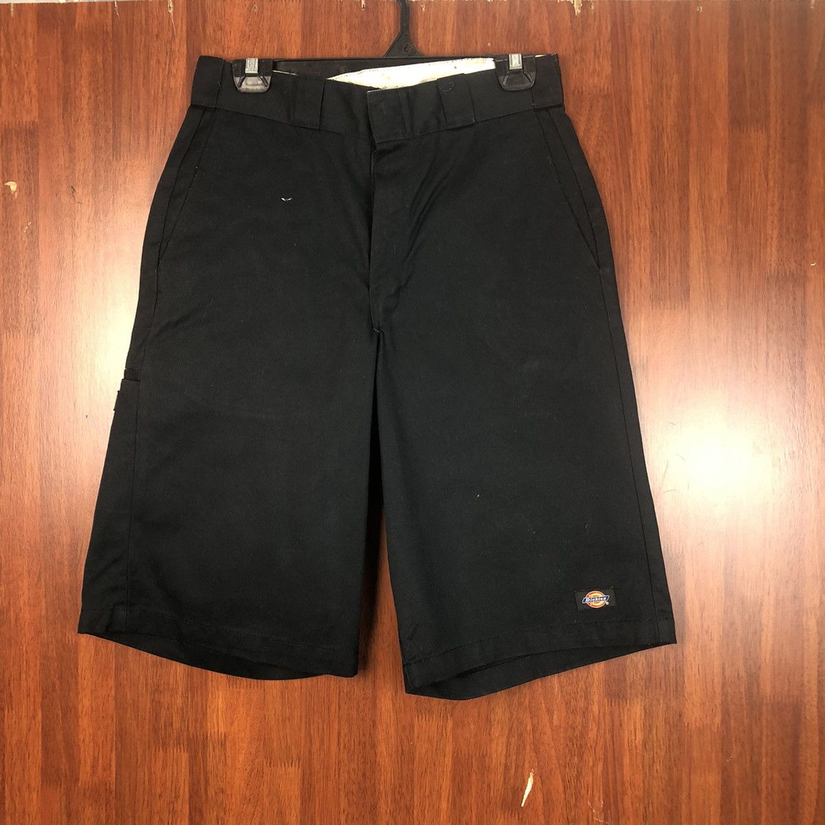 Dickies Black Loose Fit Shot Pants #7475