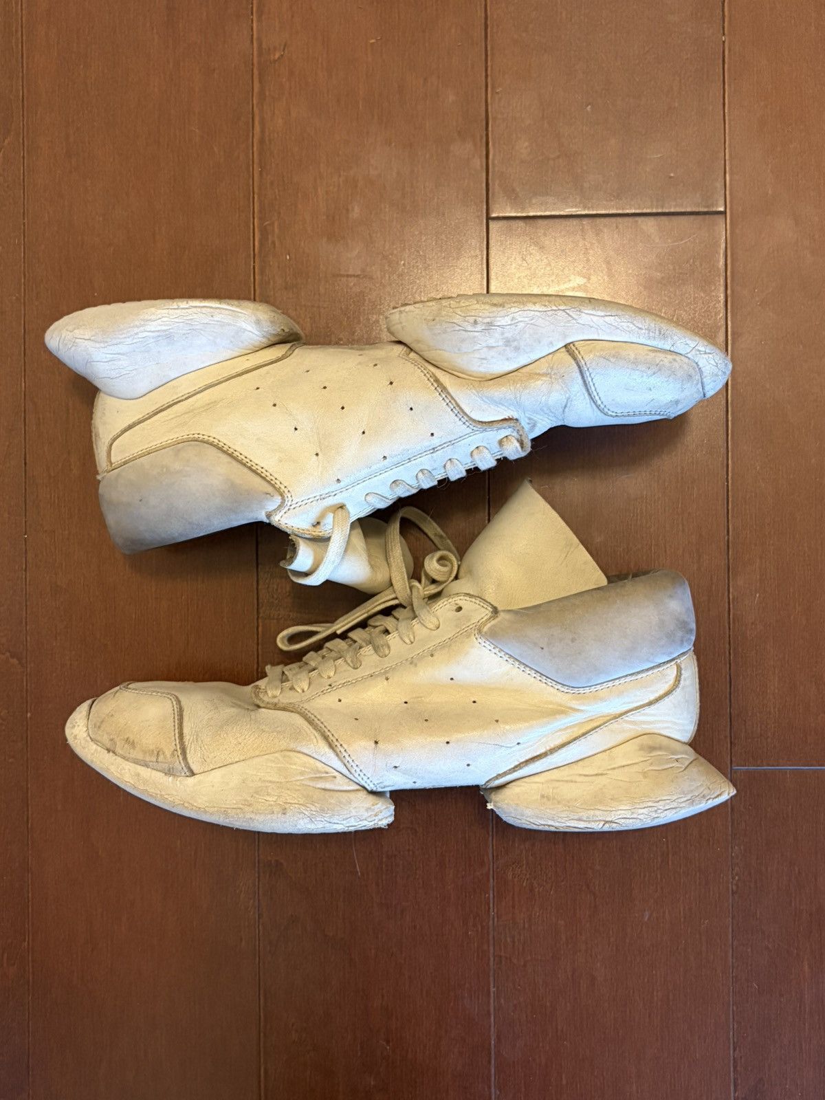 Adidas × Rick Owens Rick Owens x Adidas Milk Runners Size US 10 / EU 43 - 1 Thumbnail