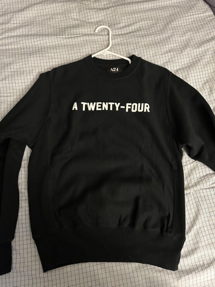 A24 × Champion A24 Embroidered Logo Crewneck Sweater Size US S / EU 44-46 / 1 - 5 Thumbnail