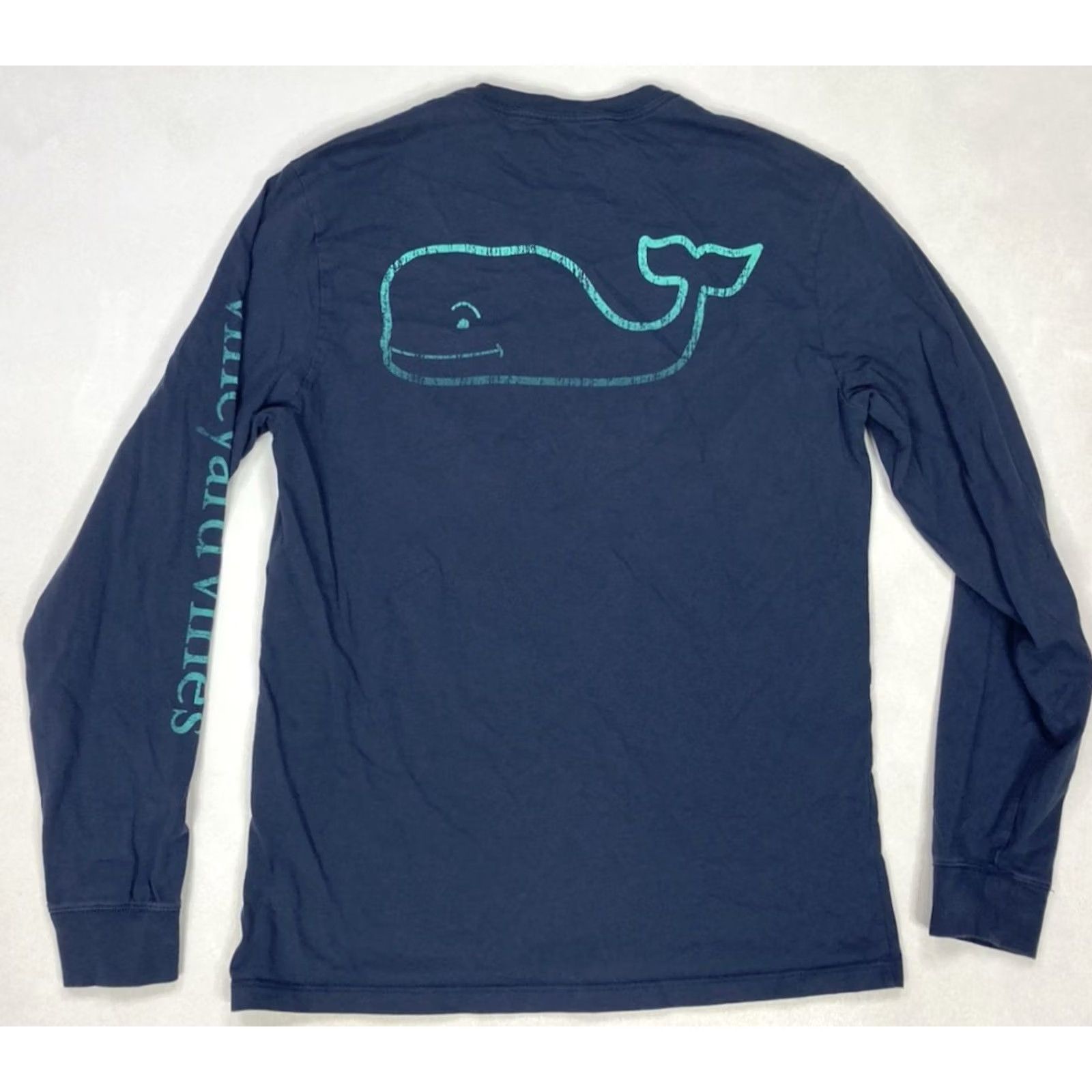 Vineyard Vines Vineyard Vines Graphic Pocket T-shirt Men XS Blue Long Sleeve Crew Neck Shirt Men XS Blue Graphic Print Pockets Logo Regular Cotton Size US S / EU 44-46 / 1 - 2 Thumbnail