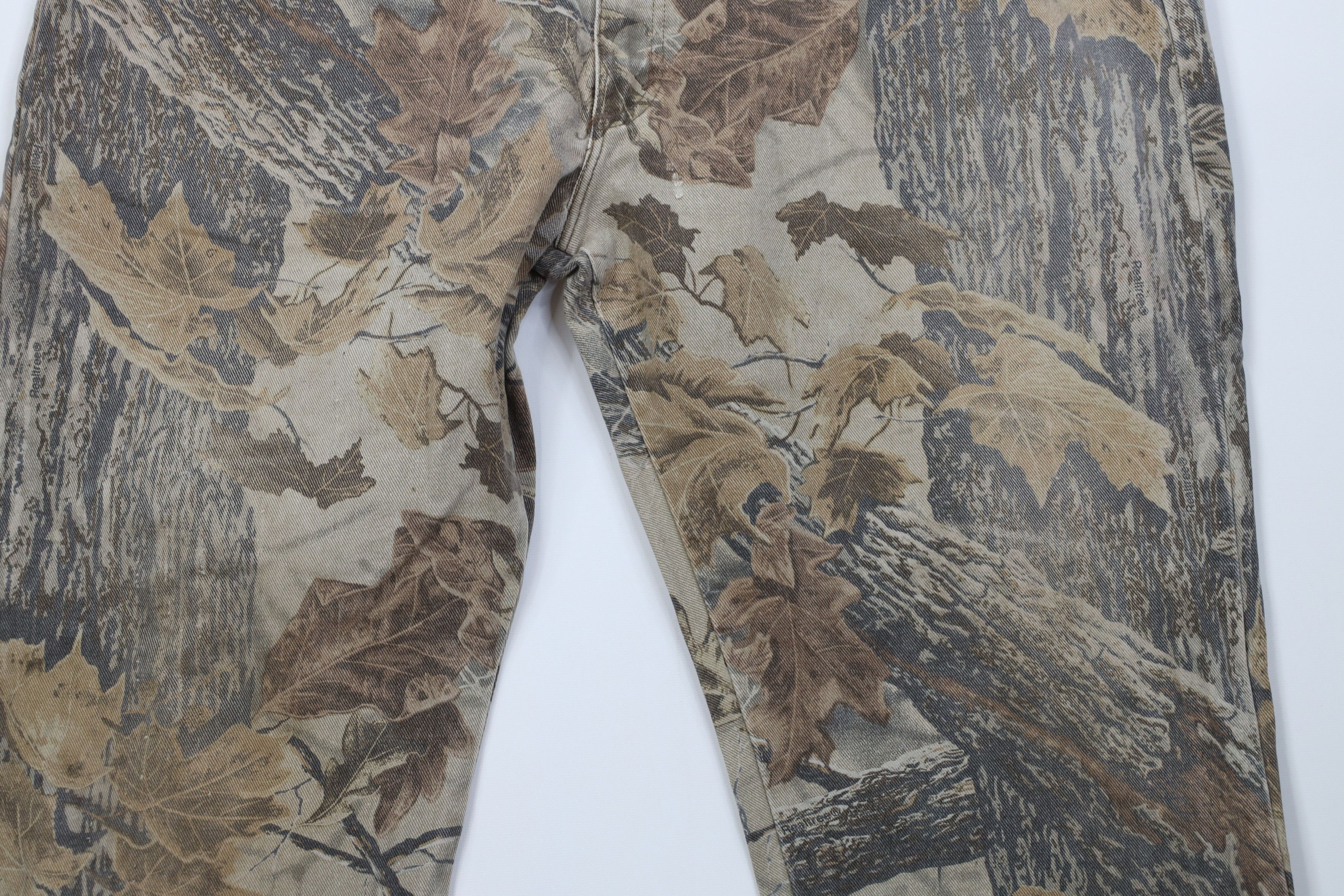 Vintage Vintage 90s Streetwear Camouflage Wide Leg Jeans USA Size US 42 / EU 58 - 3 Thumbnail