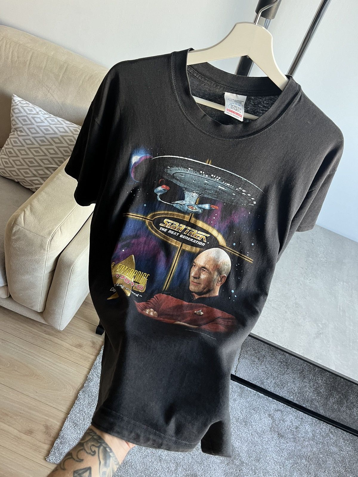 Vintage Vintage Startrek 2000 T-Shirt Size US L / EU 52-54 / 3 - 5 Thumbnail