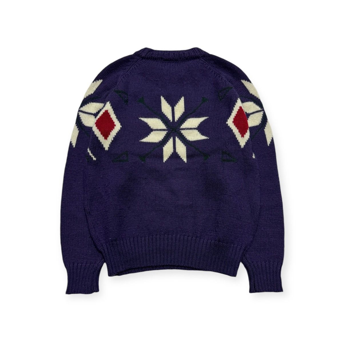Ralph Lauren Vintage Cambridge Knit Sweater Size US M / EU 48-50 / 2 - 2 Thumbnail