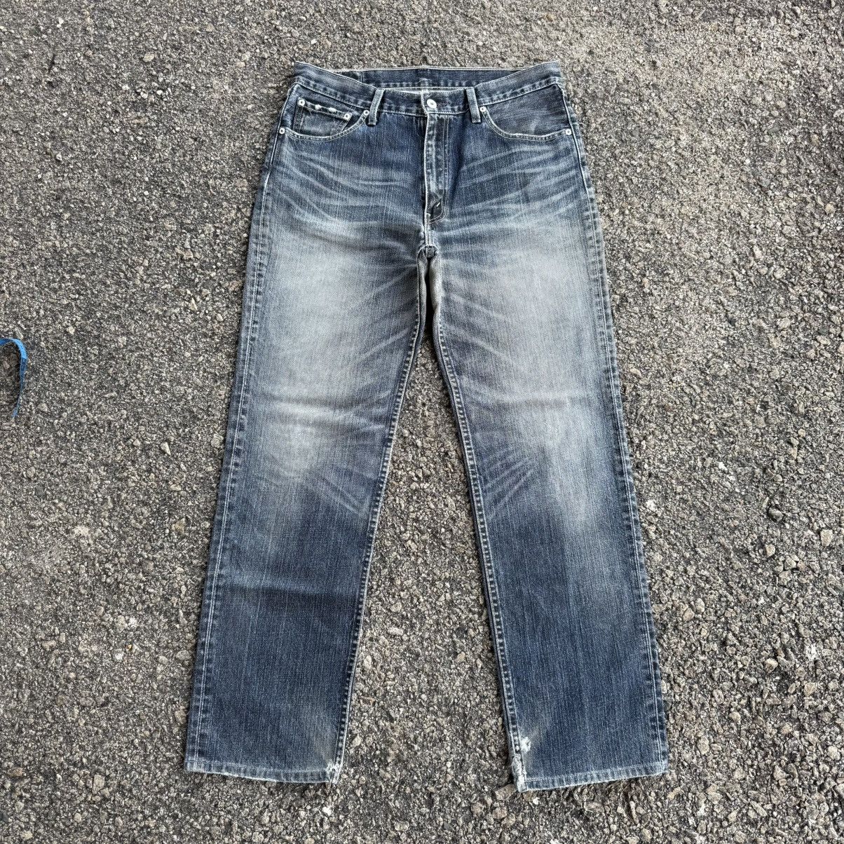 Levi's Vintage Clothing VINTAGE LEVI’S 502 STRAIGHT FADED JEAN DENIM PANTS Size US 34 / EU 50 - 2 Thumbnail