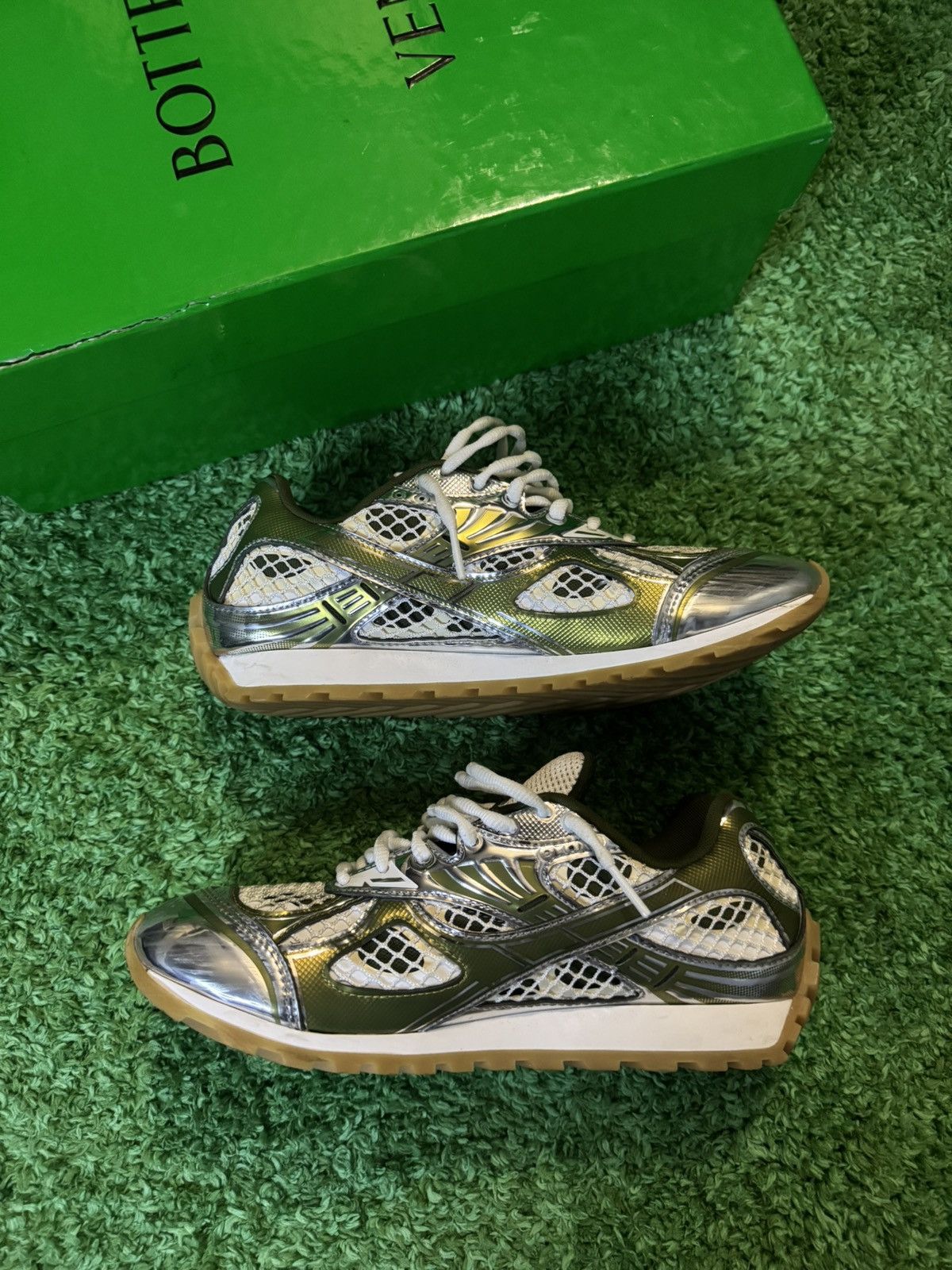 Bottega Veneta Bottega Orbit Sneakers Size US 8 / EU 41 - 2 Thumbnail