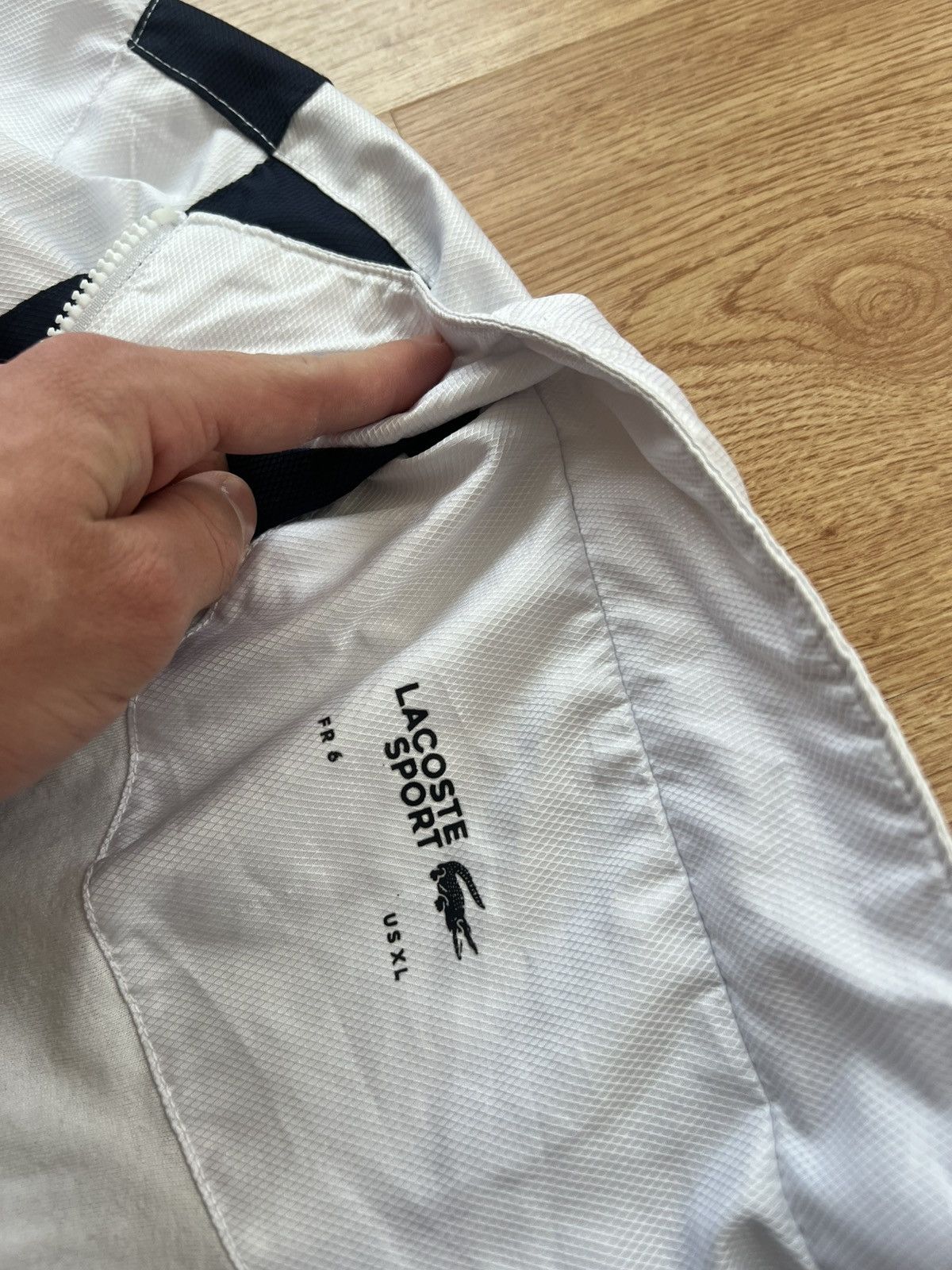 Lacoste Lacoste Zip Light Jacket Size US XL / EU 56 / 4 - 5 Thumbnail