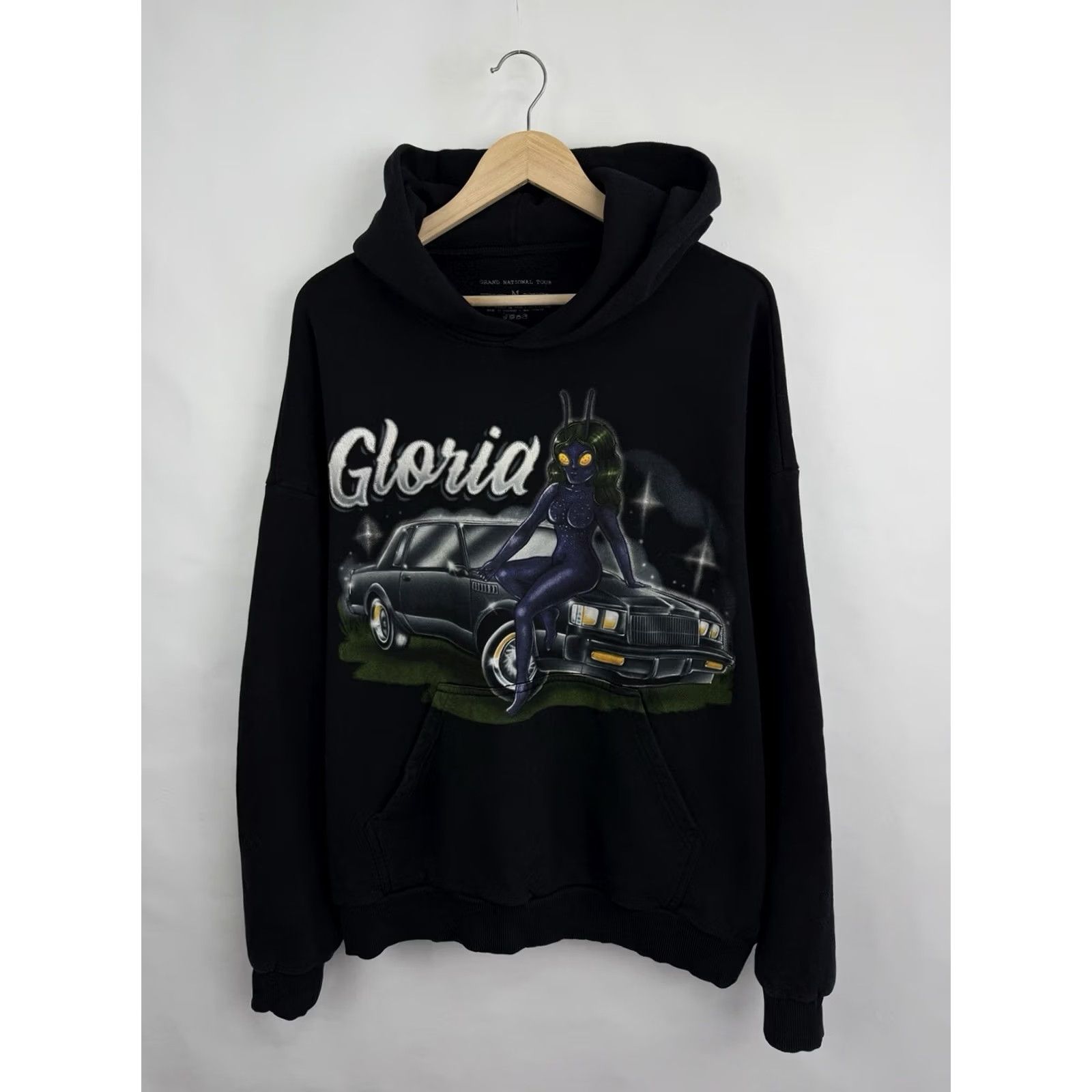 Vintage VINTAGE Kendrick Lamar SZA Grand National Tour GNX Lana SOS Gloria Hoodie Mens M Black Pullover GNX Tour Merch Size US M / EU 48-50 / 2 - 3 Thumbnail
