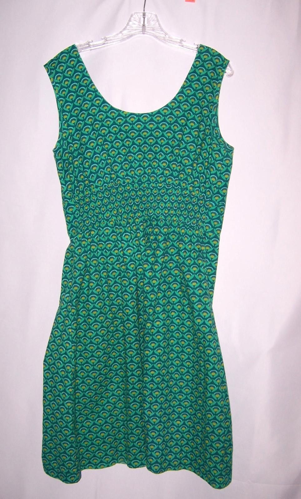 Other Karma East Fair Trade Cotton Peacock Feather Dress -XL Size XL / US 12-14 / IT 48-50 - 4 Thumbnail