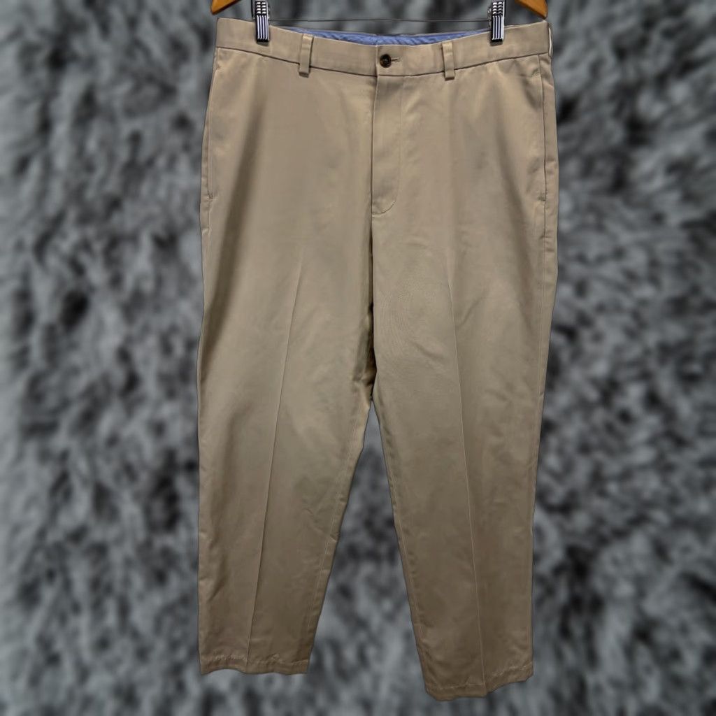 Brooks Brothers Brooks Brothers Pants Chino Mens 36 Regular Beige Lightweight 32.5 Inseam Hudson Preppy Size US 36 / EU 52 - 1 Thumbnail