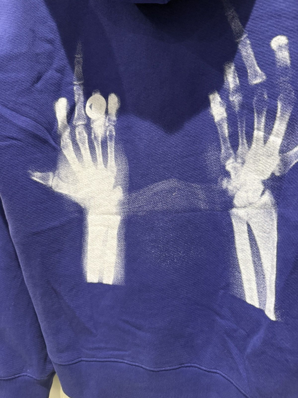 Jaden Smith × Msftsrep Msftsrep FW/21 RARE PURPLE Middle Finger Print Hoodie Size US S / EU 44-46 / 1 - 5 Thumbnail