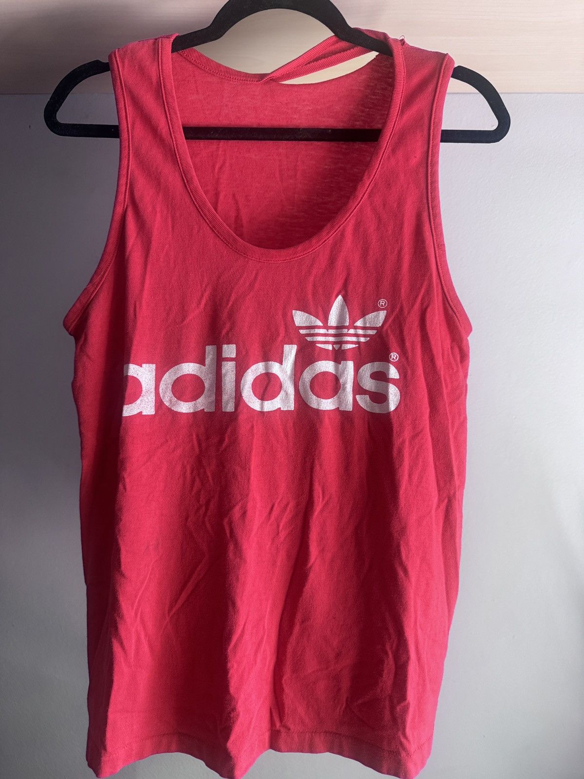 Adidas Vintage Retro Tank Top Size US S / EU 44-46 / 1 - 1 Thumbnail