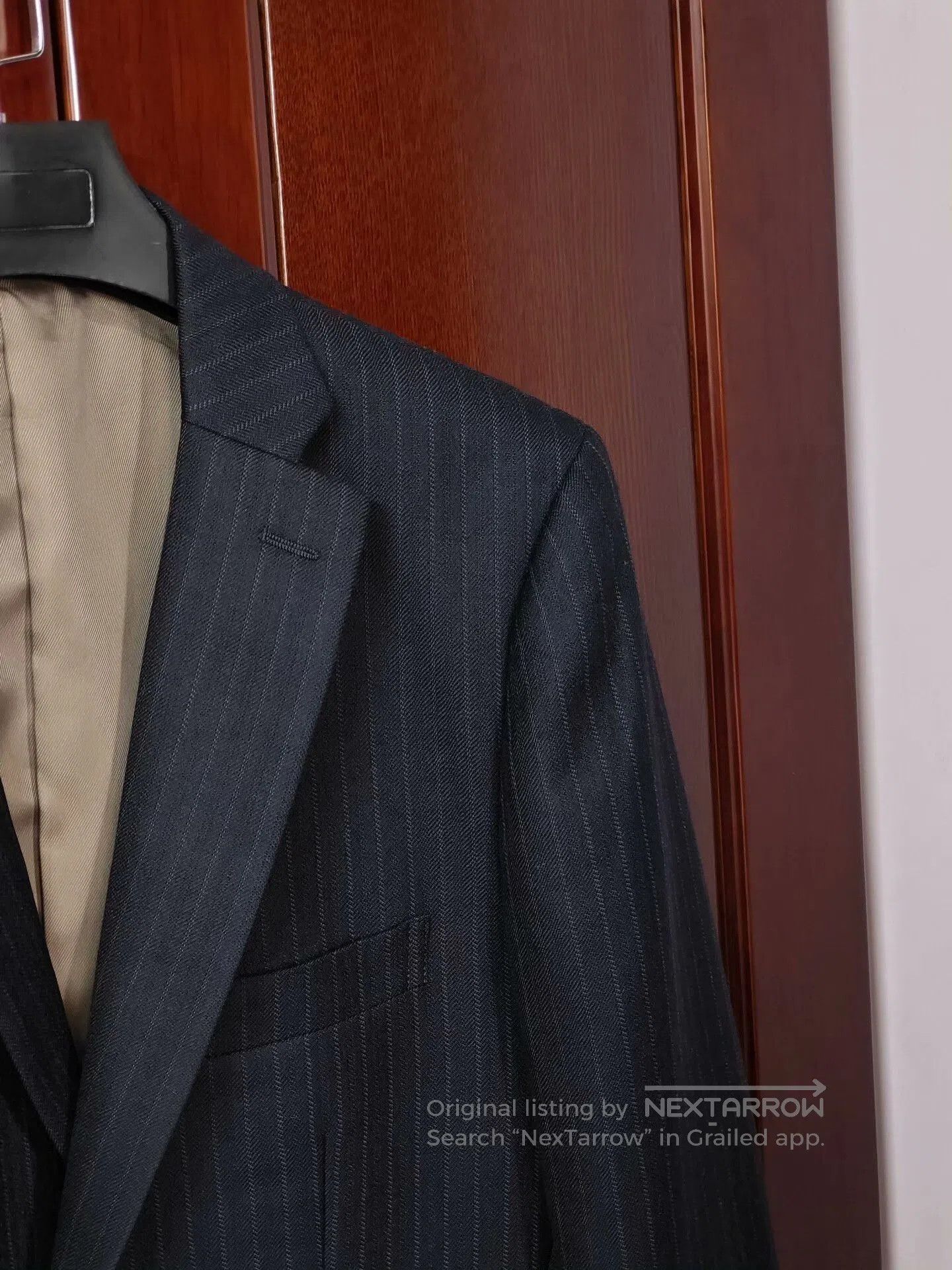 Abraham Moon & Sons British Moon Wool Tweed Suit Jacket. Size US M / EU 48-50 / 2 - 2 Thumbnail