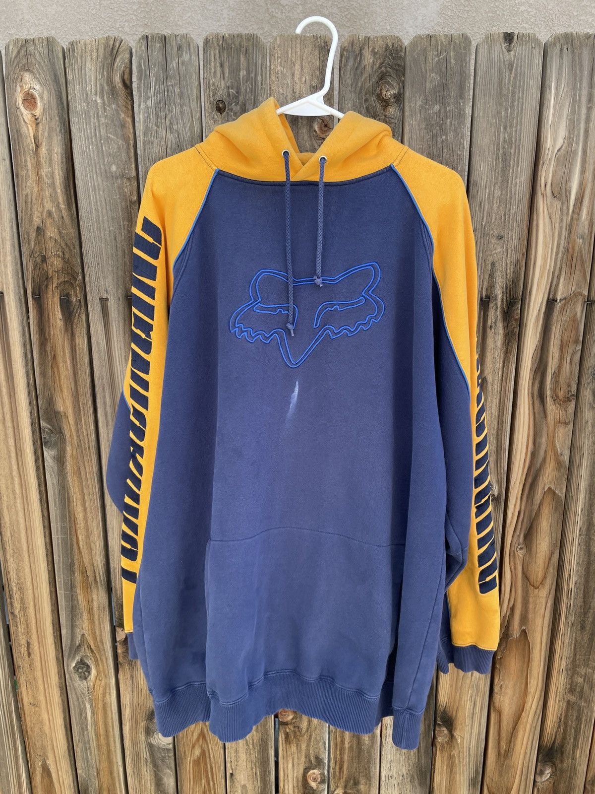 image of Fox Racing Dirtbike Hoodie in Navy Blue, Men's (Size XL)