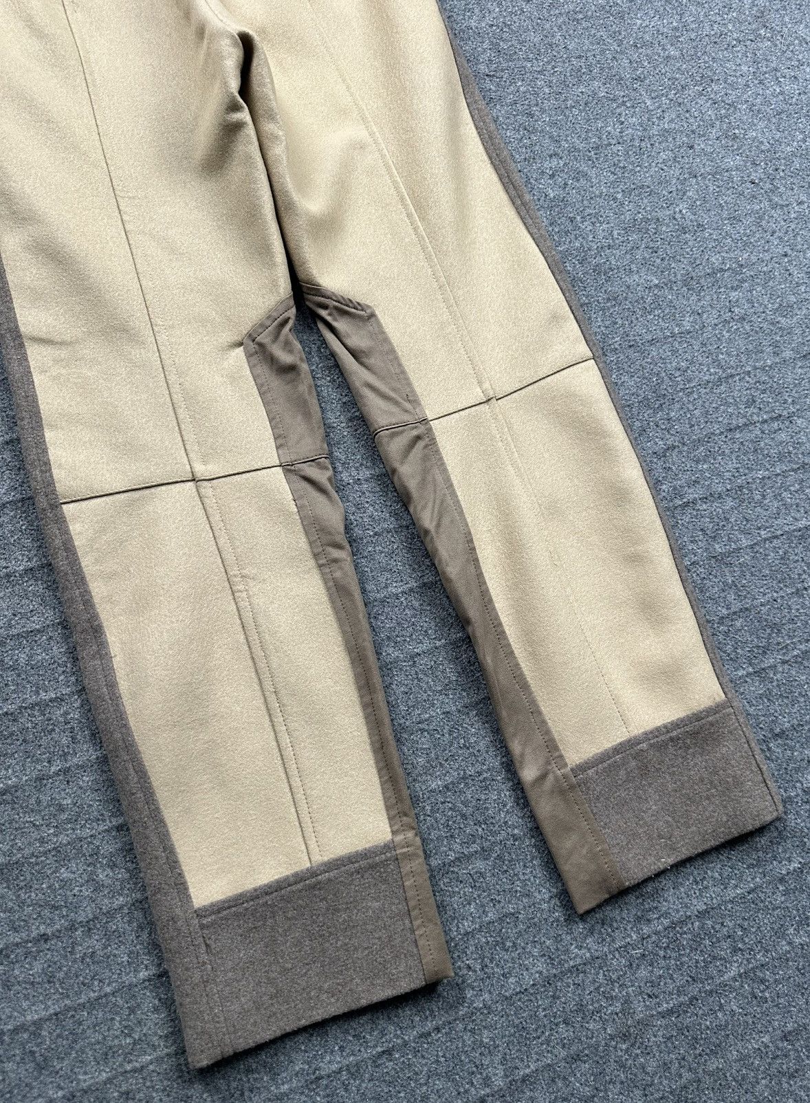 Dries Van Noten Dries Van Noten - S/S17 Wool Reinforced Patches Two-tone Size US 30 / EU 46 - 10 Thumbnail