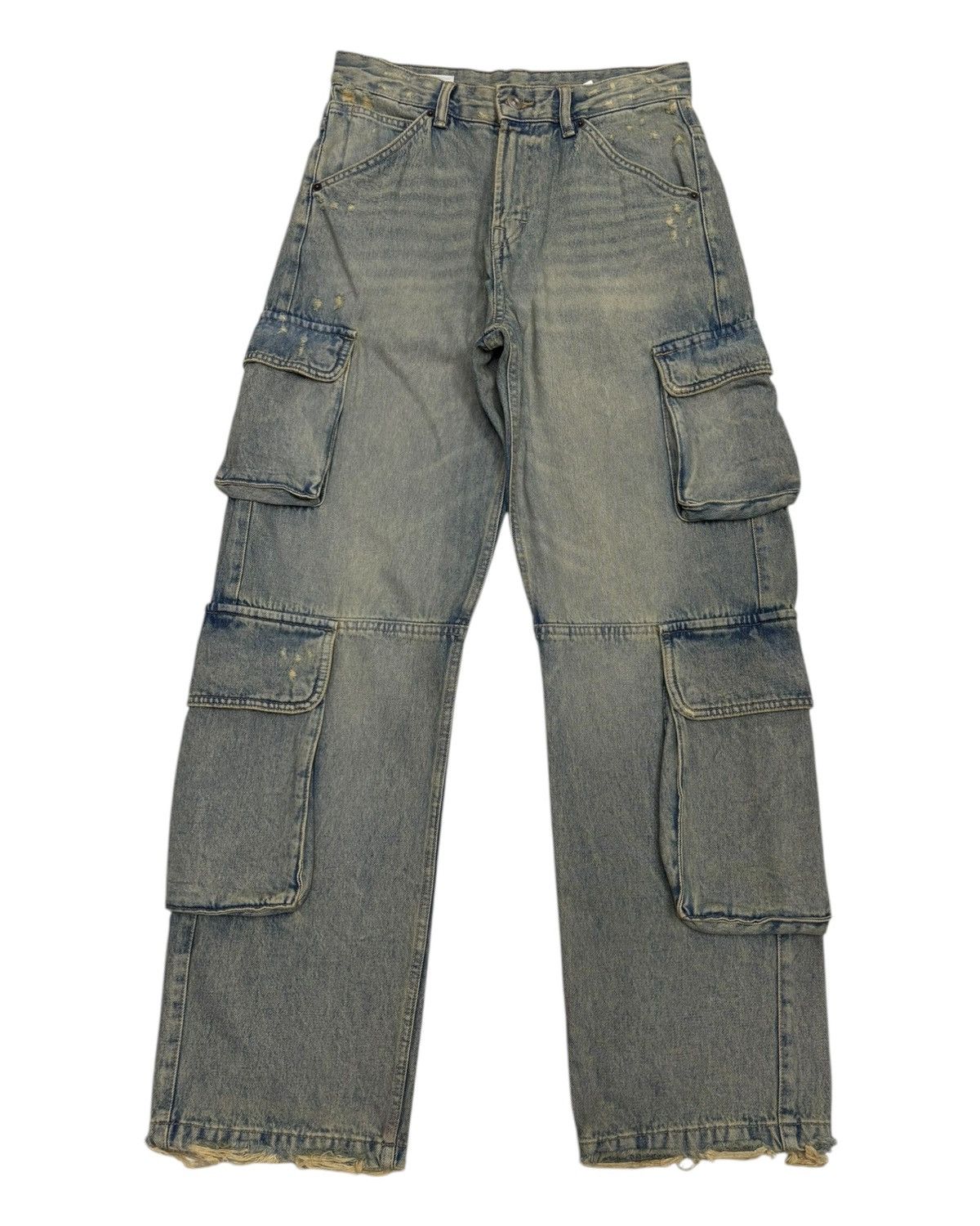 General Research 🔥ZARA UTILITY CARGO PANTS MULTI POCKET 3D Size US 30 / EU 46 - 7 Thumbnail