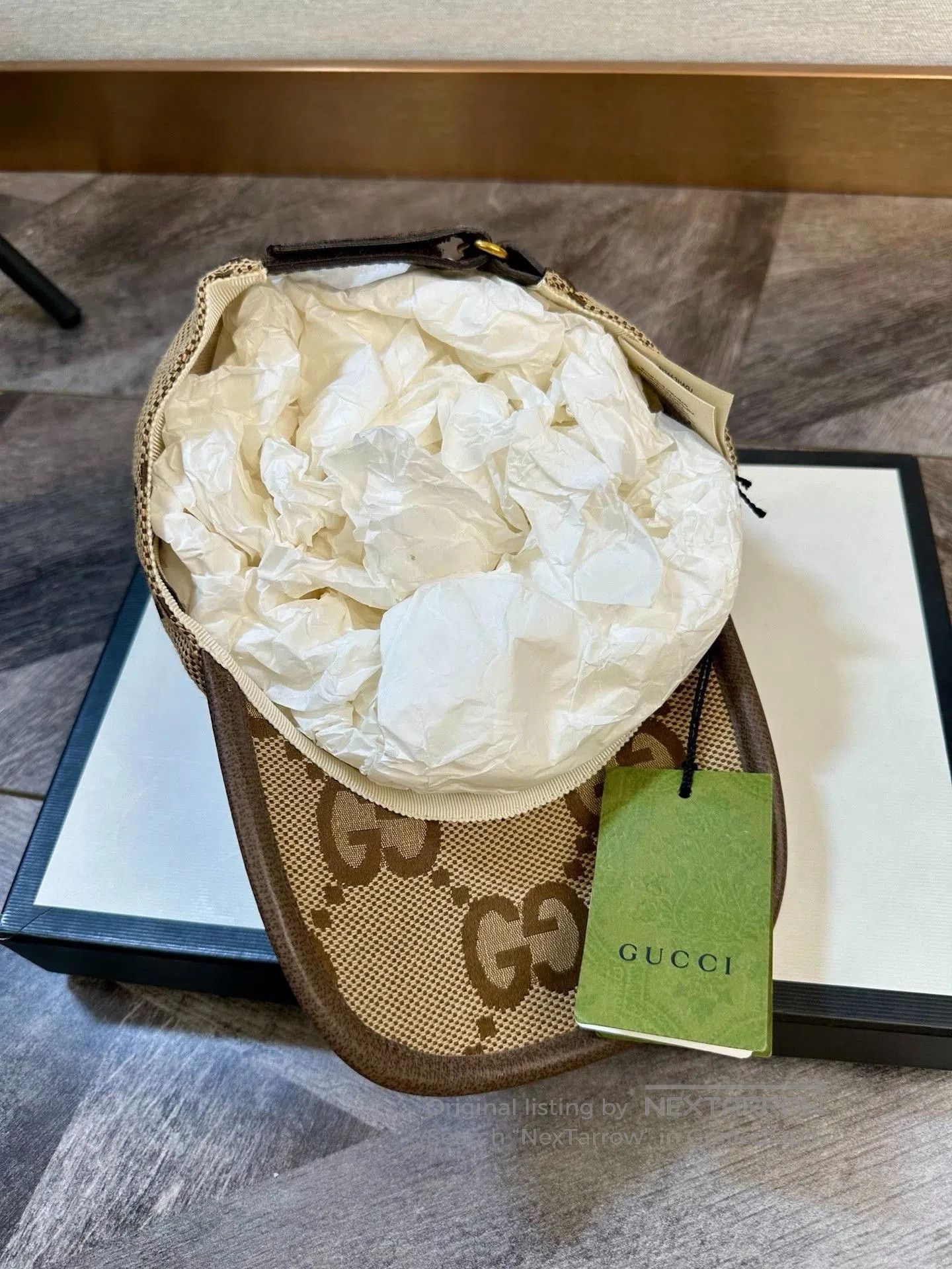 Gucci Gucci Monogram Big Logo Baseball Cap. Size ONE SIZE - 2 Thumbnail