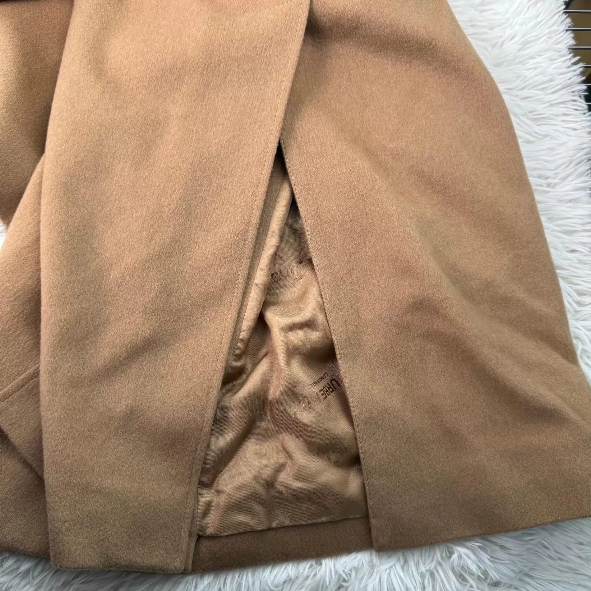 Burberry Burberry Cotton Long Brown Overcoat US 2 Size XXS / US 00 / IT 34 - 7 Thumbnail