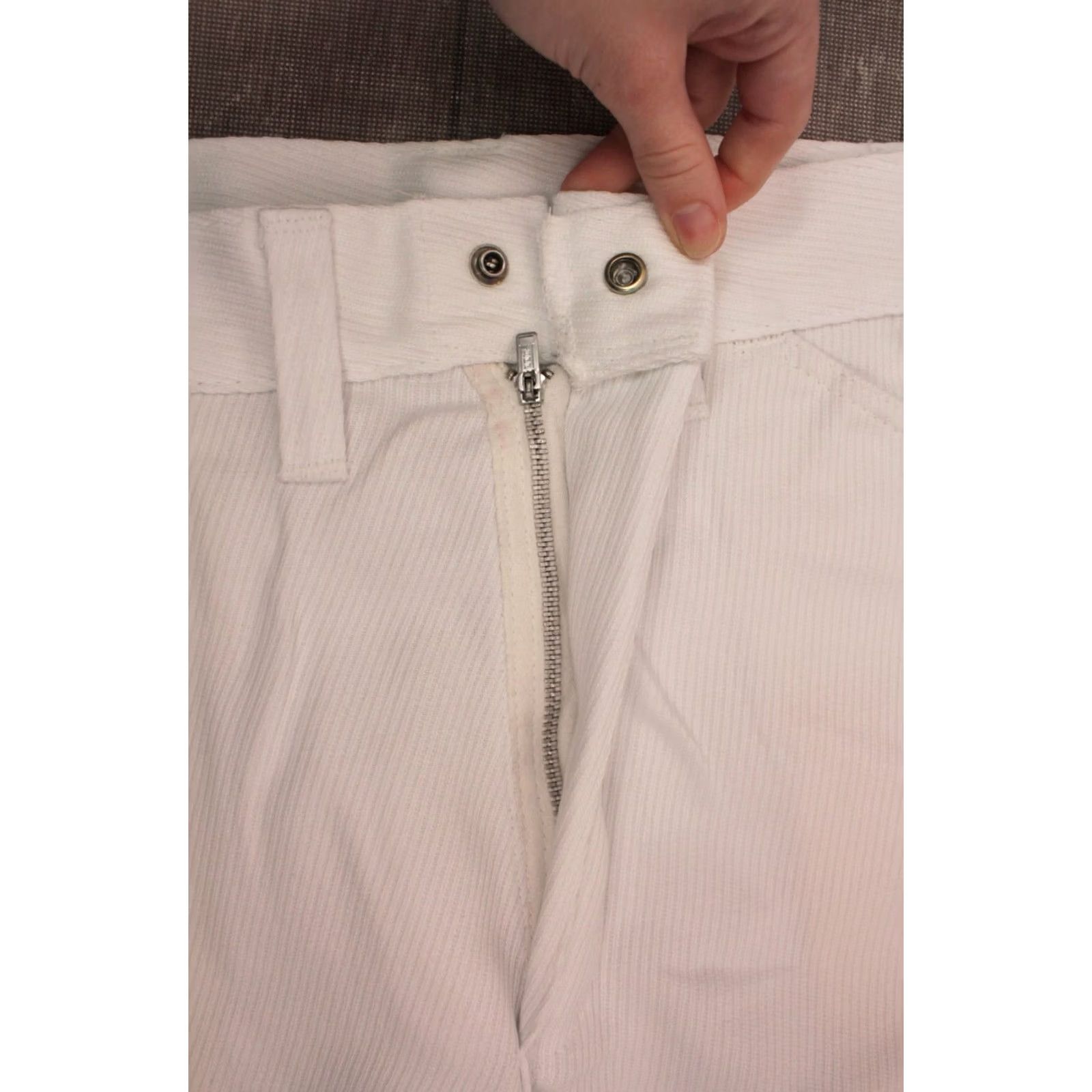 Vintage Ely Shorts Shirt White 1960s Vintage NOS 60s Cotton Waist 32 Mens Size US 32 / EU 48 - 5 Thumbnail