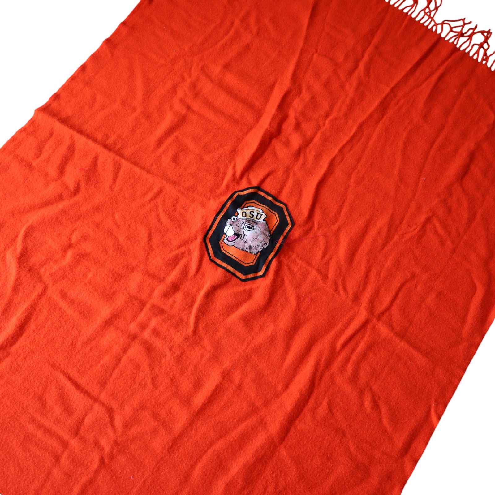 Pendleton × Vintage VTG Pendleton OSU Oregon State University Beavers Blanket Size ONE SIZE - 2 Thumbnail