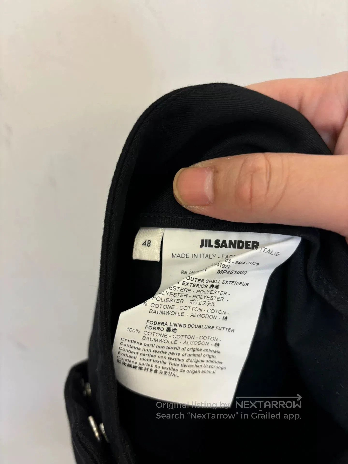 Jil Sander Jil Sander Wide. Size US 32 / EU 48 - 7 Thumbnail
