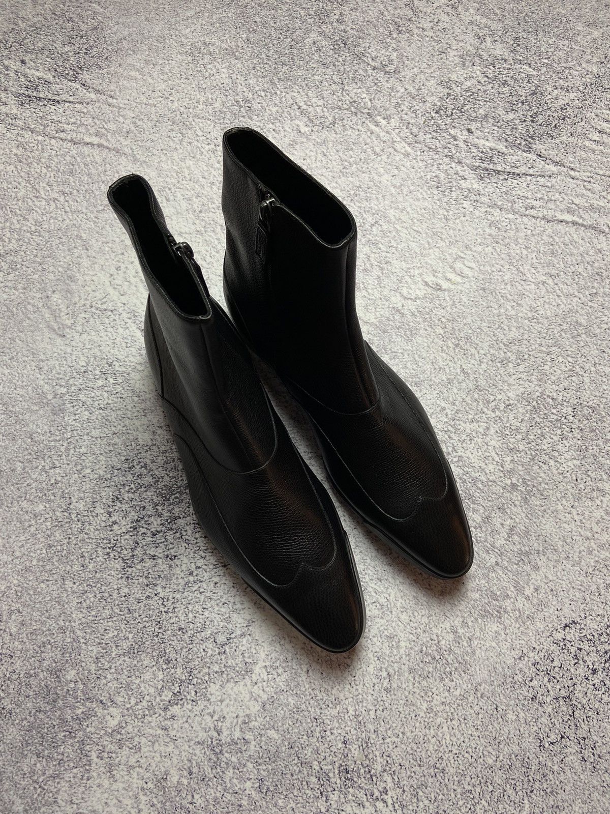 Gucci Gucci Leather Shoes Chelsea Boots Italian Designer Sneakers Size US 7 / EU 40 - 7 Thumbnail