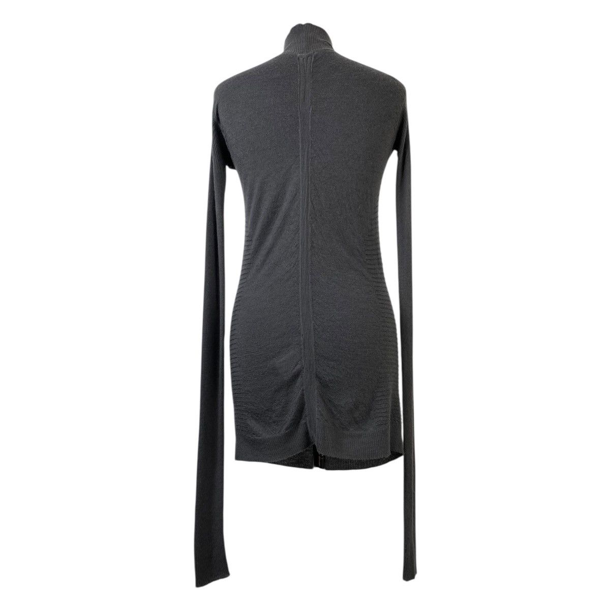 Rick Owens Rick Owens Gleam A/W 10 Cashmere Ribbed Long Sleeve Dress Size S / US 4 / IT 40 - 5 Thumbnail