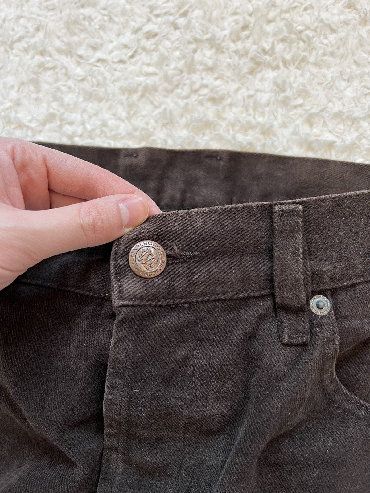 Marlboro × Marlboro Classics Baggy Pants Marlboro Classics vintage 90’s brown travis scot Size US 36 / EU 52 - 4 Thumbnail