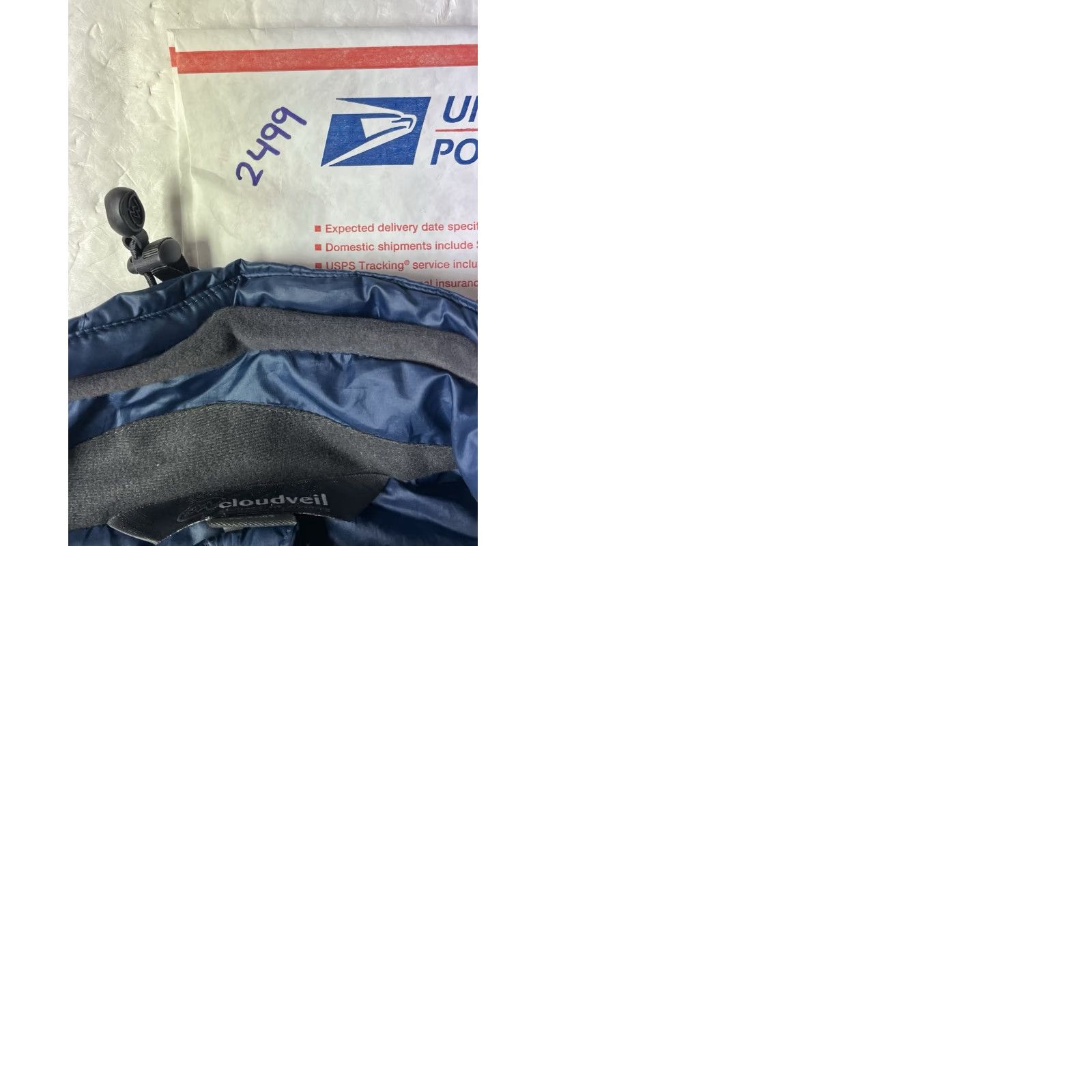Vintage VINTAGE CLOUDVEIL PRIMALOFT VEST Full Zip Pockets Blue Size Large Logo Size US L / EU 52-54 / 3 - 10 Thumbnail