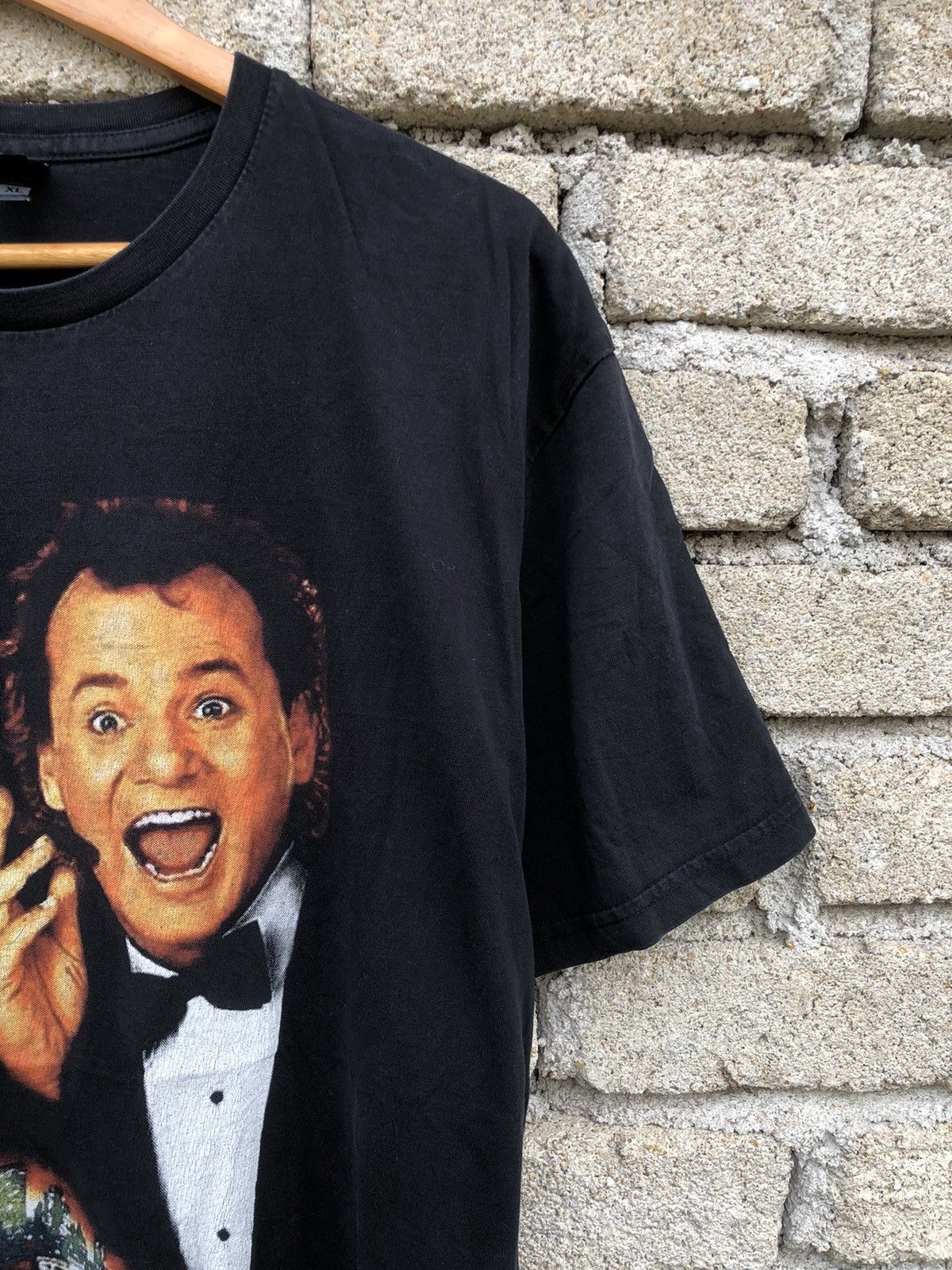 Vintage Vintage Y2K Bill Murray Scrooged Christmas Movie Tshirt Size US XL / EU 56 / 4 - 3 Thumbnail