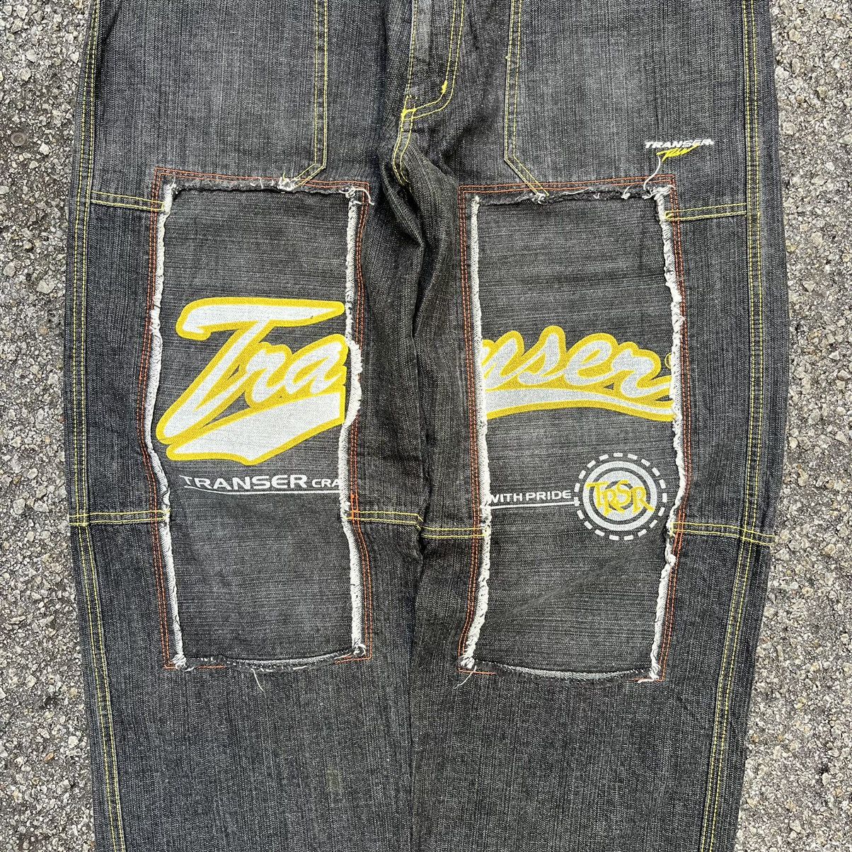 Southpole Vintage Y2K Transer Baggy Jeans Jnco Wide Leg Dogtown Ecko Size US 34 / EU 50 - 3 Thumbnail