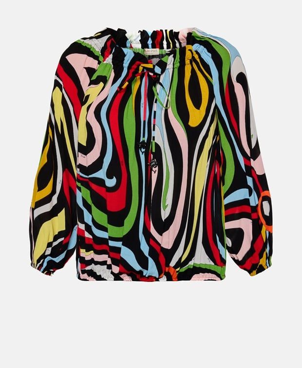 Emilio Pucci Shirt blouse Size XS / US 0-2 / IT 36-38 - 1 Thumbnail