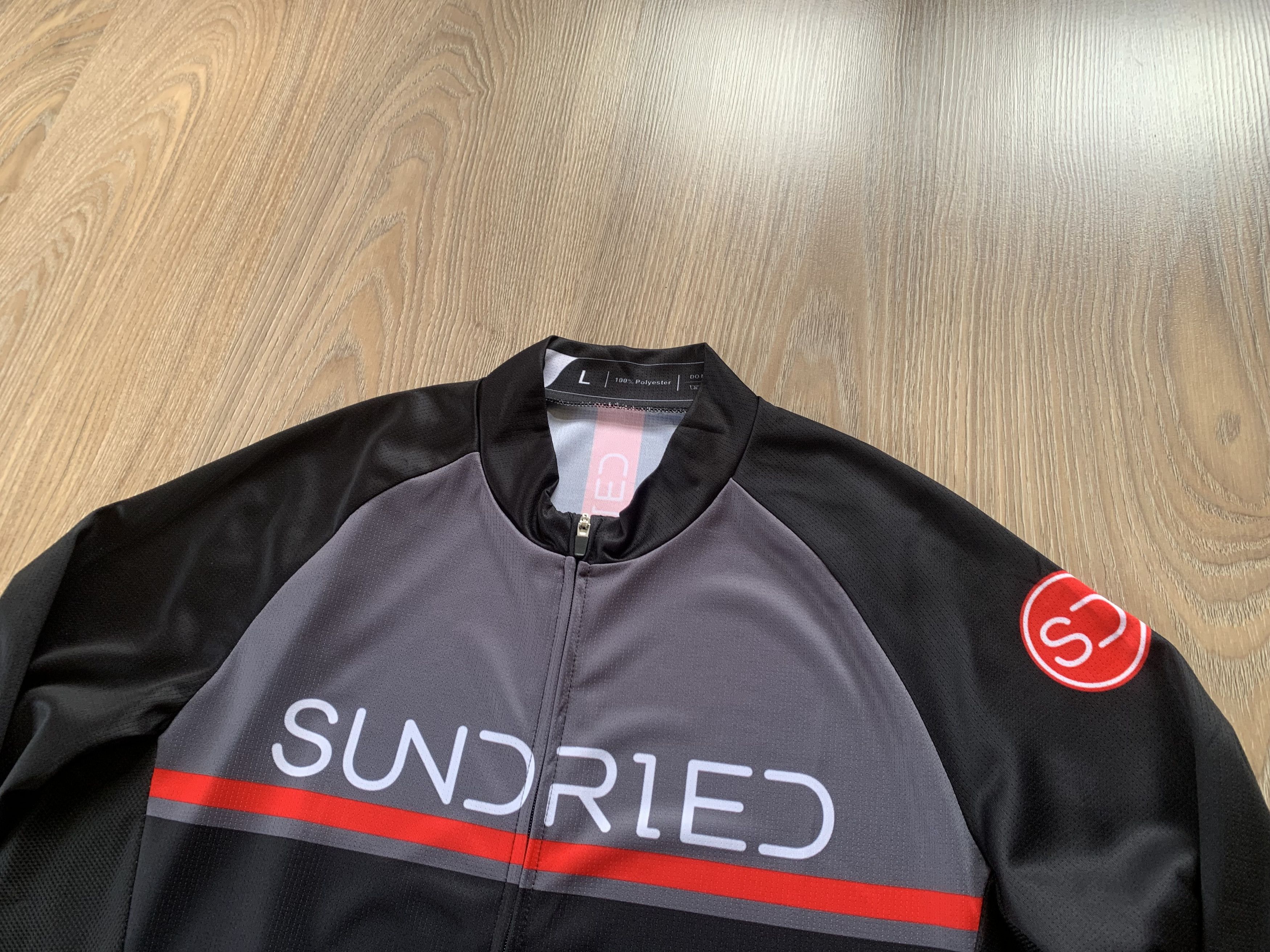 Sports Specialties Sundried Mens Long Sleeve Cycling Jersey Road Bike MTB Size US L / EU 52-54 / 3 - 4 Thumbnail