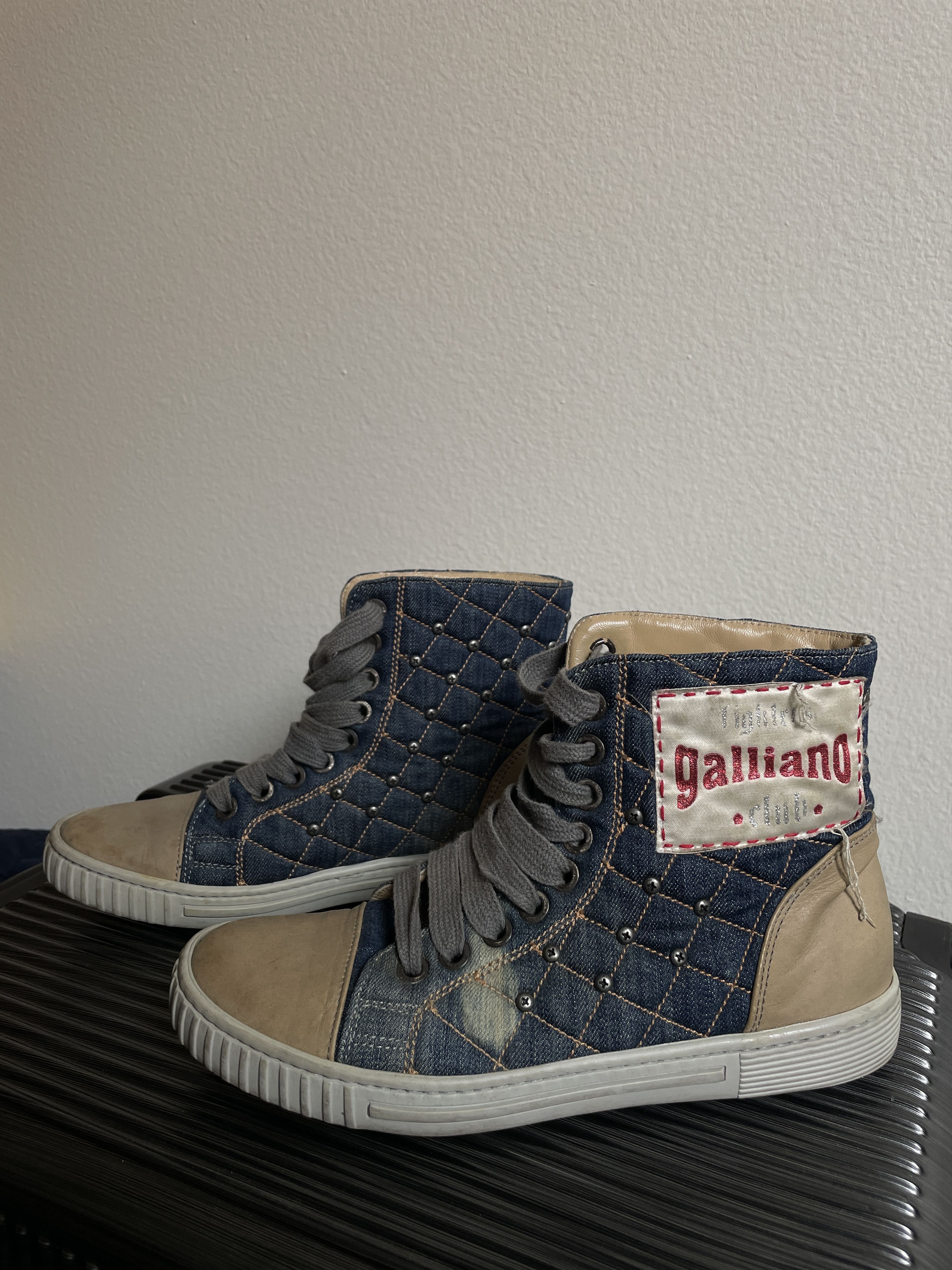 John Galliano Studded Fight Club High Tops (FW04)