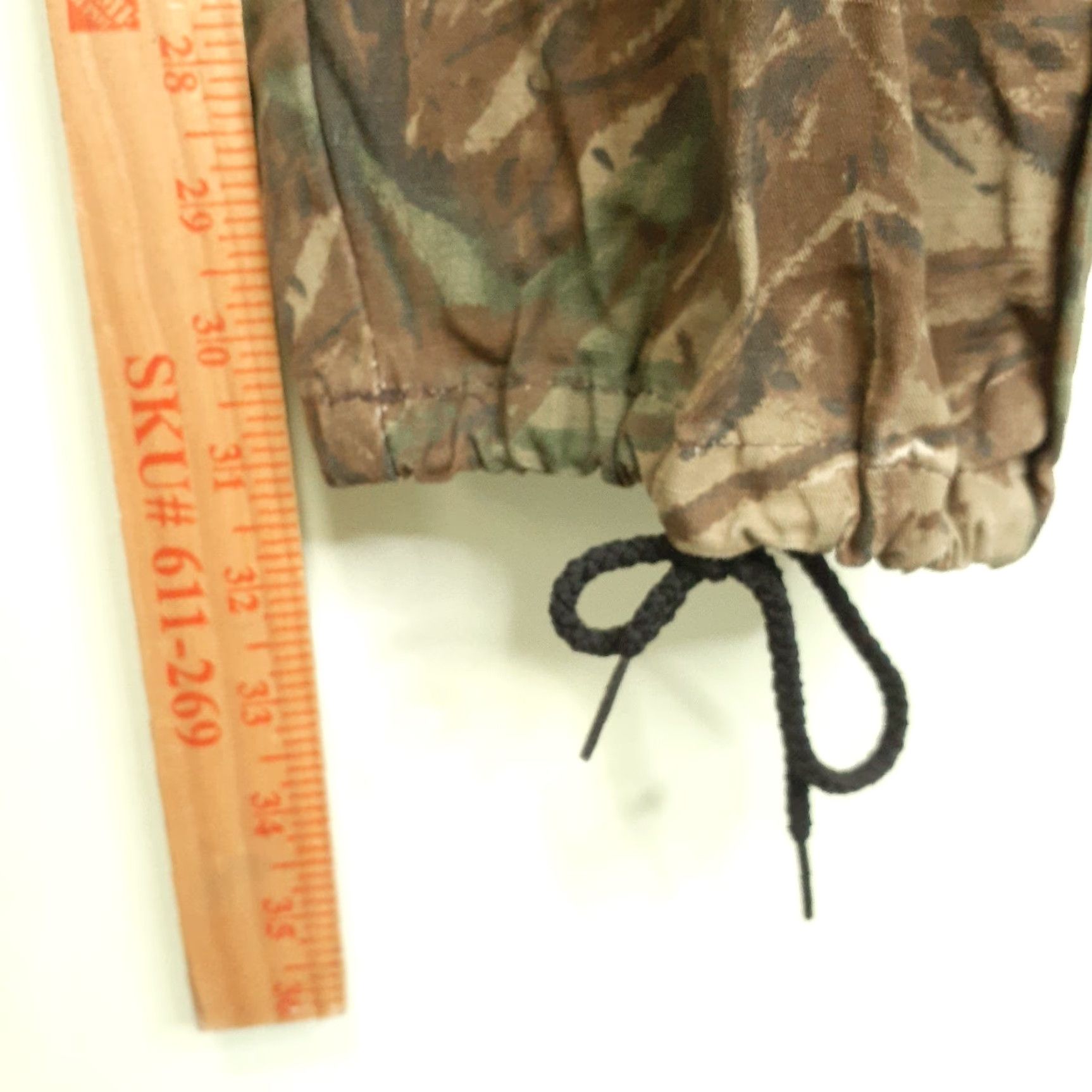 Realtree VINTAGE Liberty Realtree Camo Ripstop Cargo Pants Mens L Waist 36-38 USA Camouflage Cotton Regular Tapered Pockets Zip Aircraft Size US 33 - 7 Thumbnail