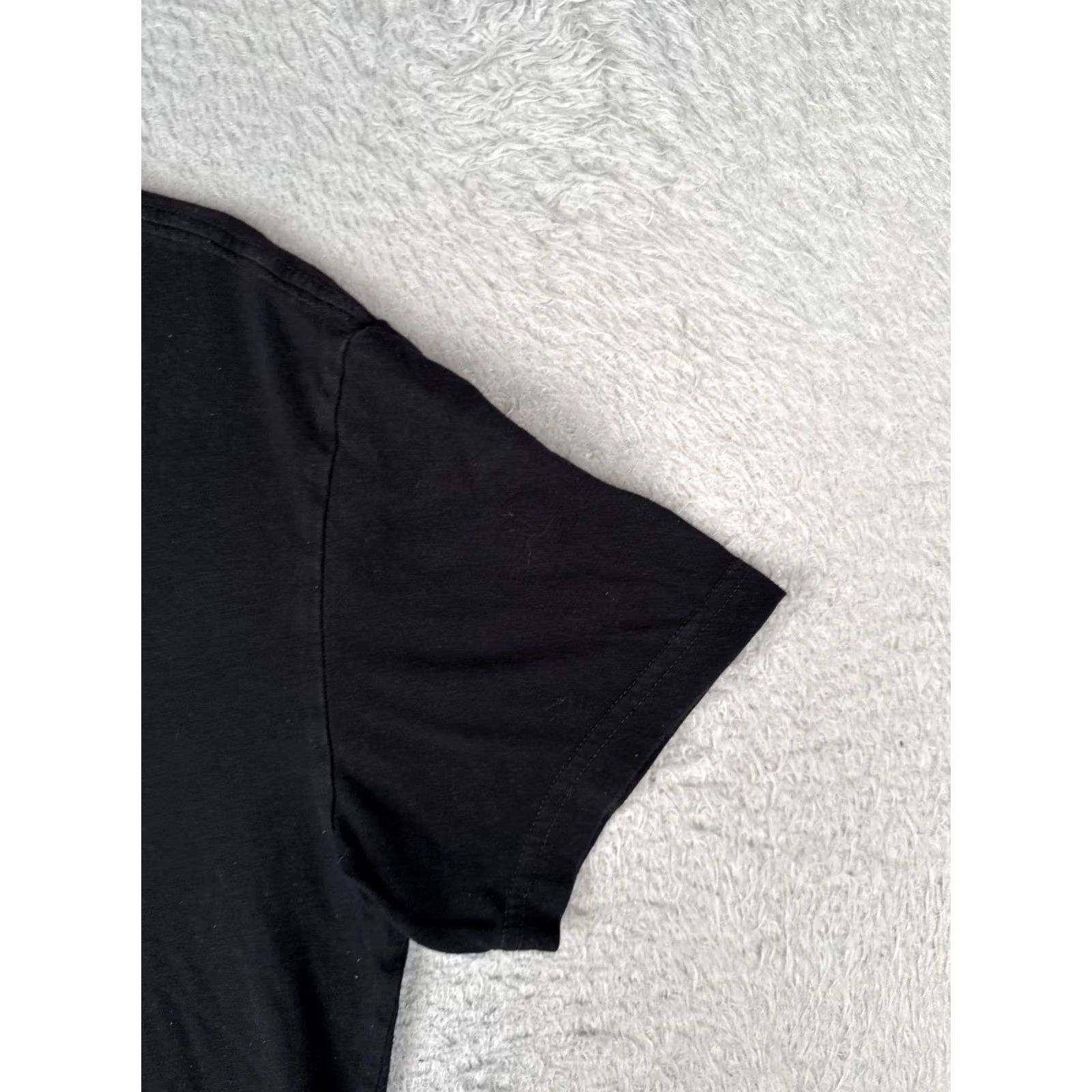 Polo Ralph Lauren Polo Ralph Lauren Shirt Mens Large Black V-Neck Short Sleeve Cotton Tee Tagless Size US L / EU 52-54 / 3 - 2 Thumbnail