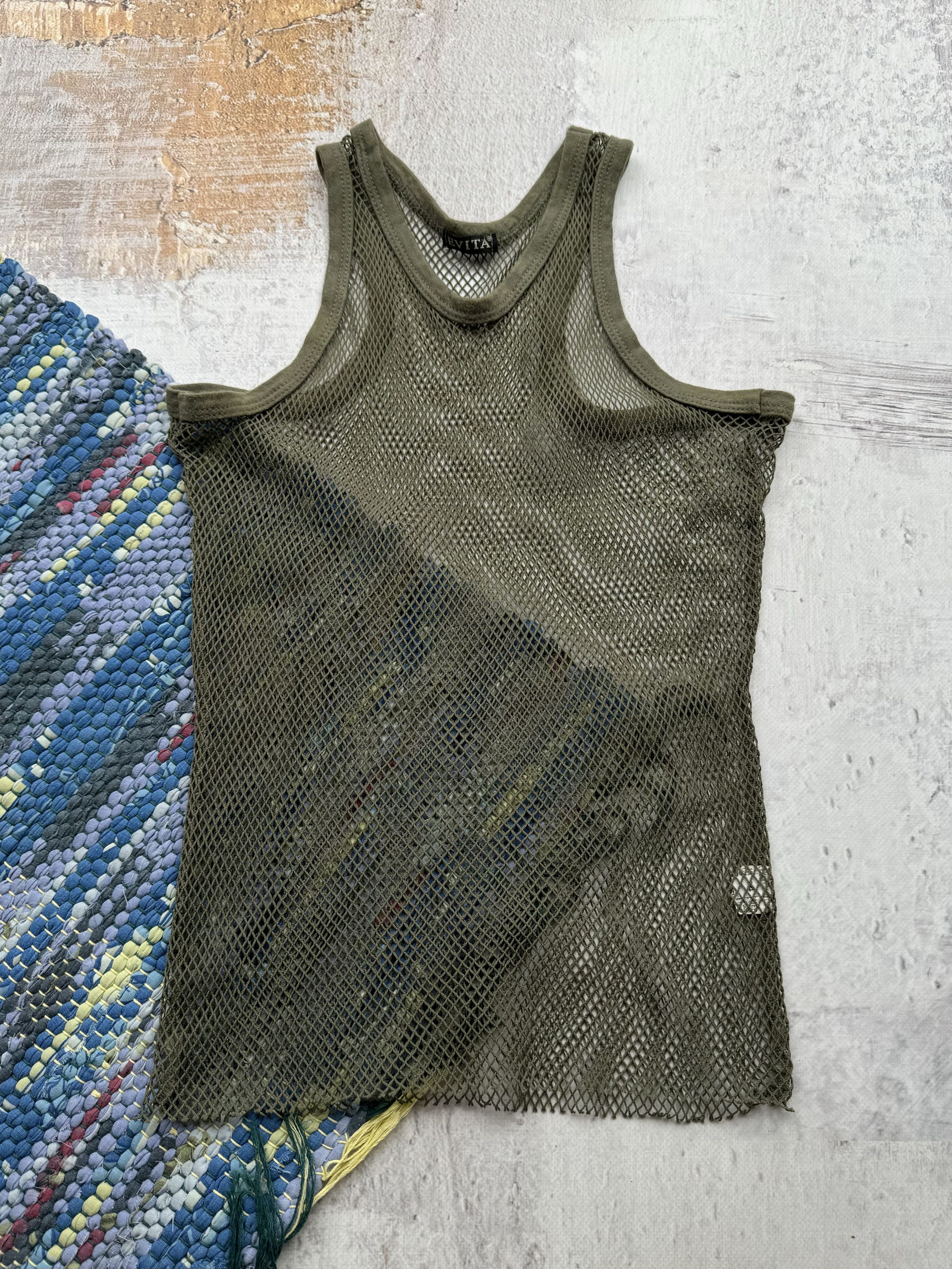 Vintage Mesh Tank Top A131(603)
