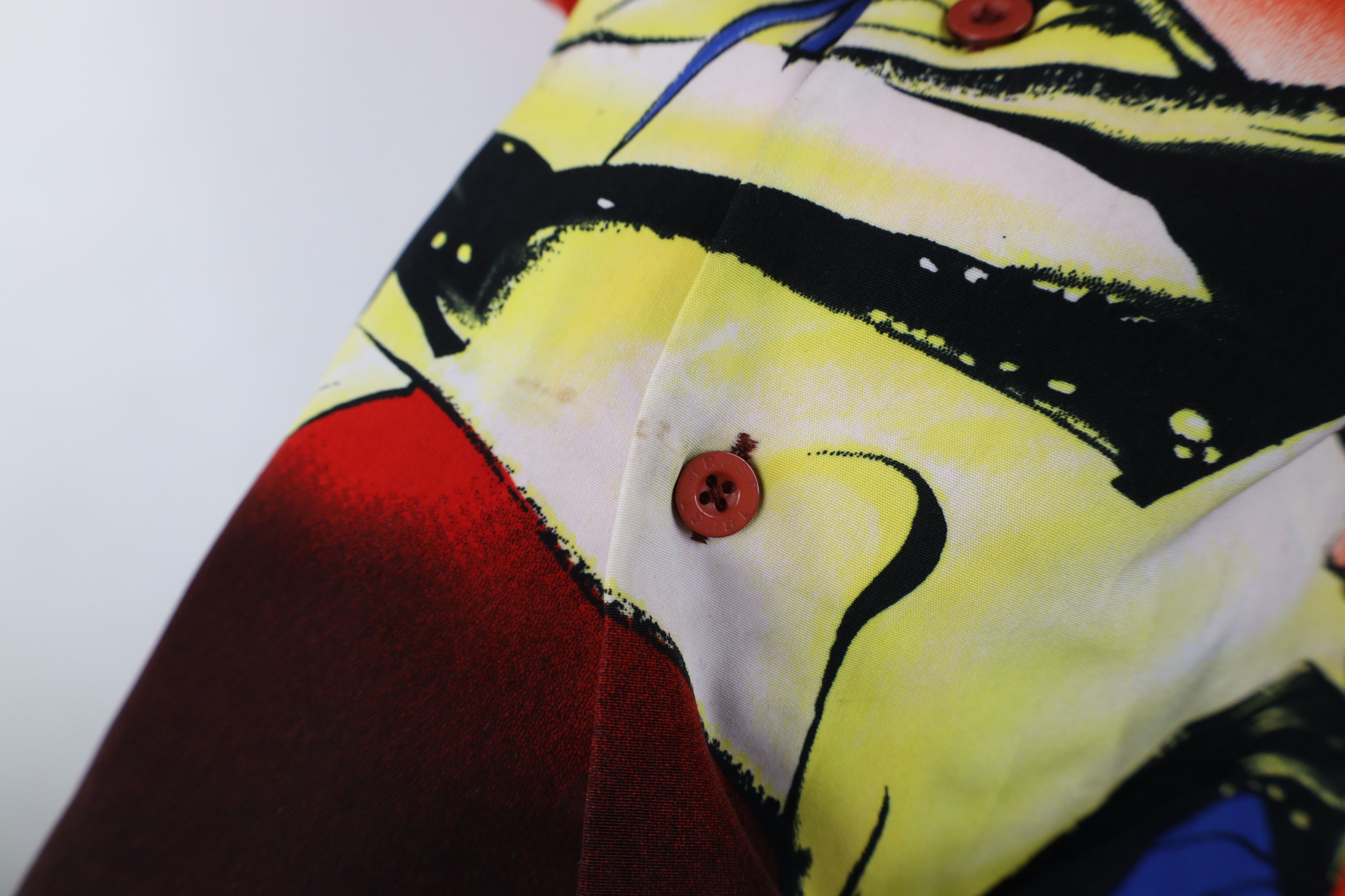Vintage Vintage 90s Y2K Streetwear All Over Print Button Shirt Size US XXL / EU 58 / 5 - 6 Thumbnail