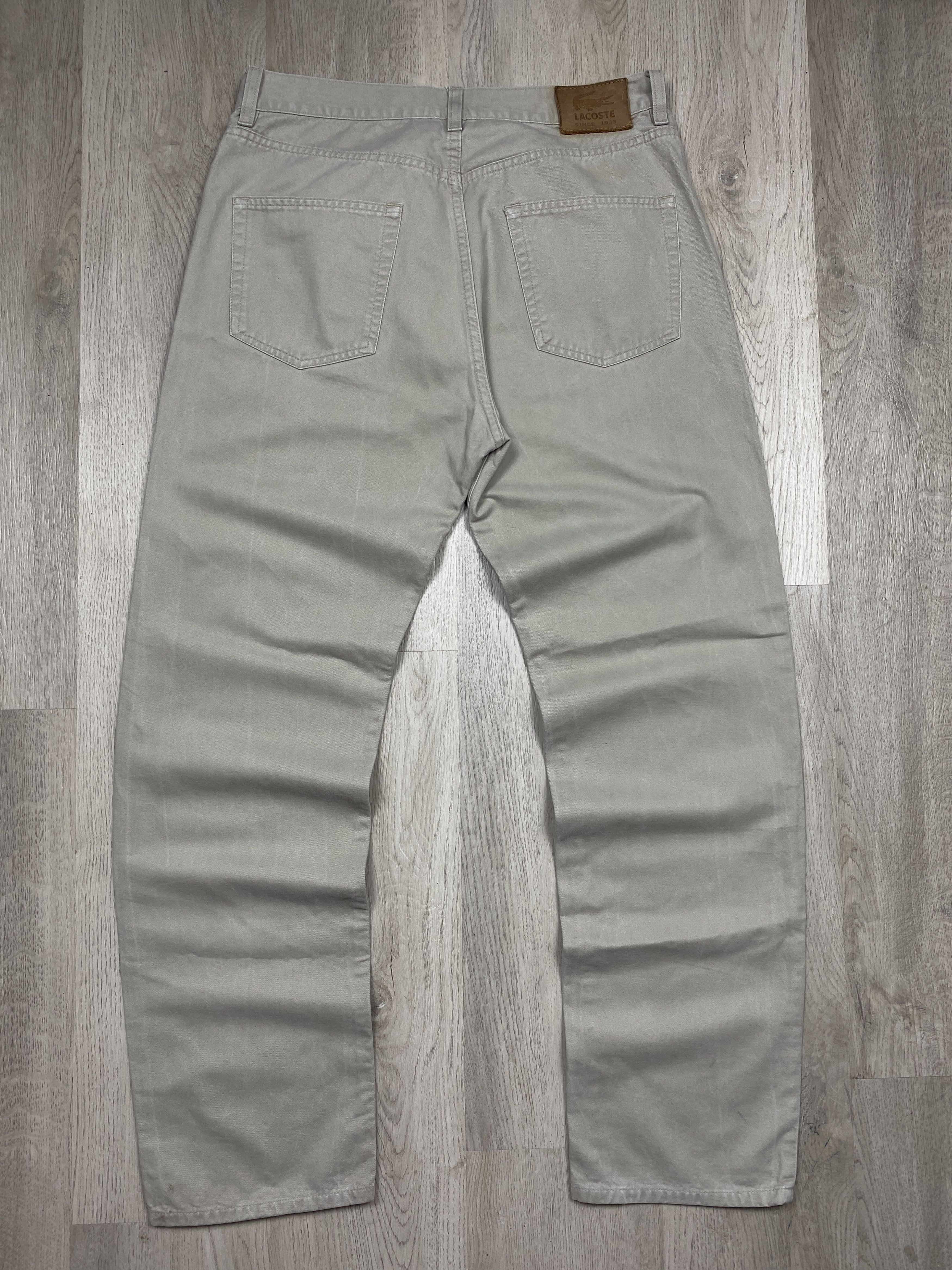 Lacoste × Vintage Lacoste Vintage Mens Chino Pants Size US 34 / EU 50 - 1 Thumbnail