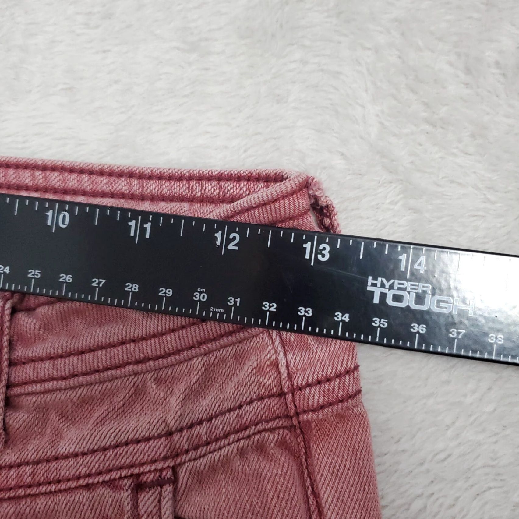 Anthropologie VINTAGE By Anthropologie Pants Womens 25 Raspberry Red High Rise Tapered OB1123915 Size 42" / US 20 - 7 Thumbnail