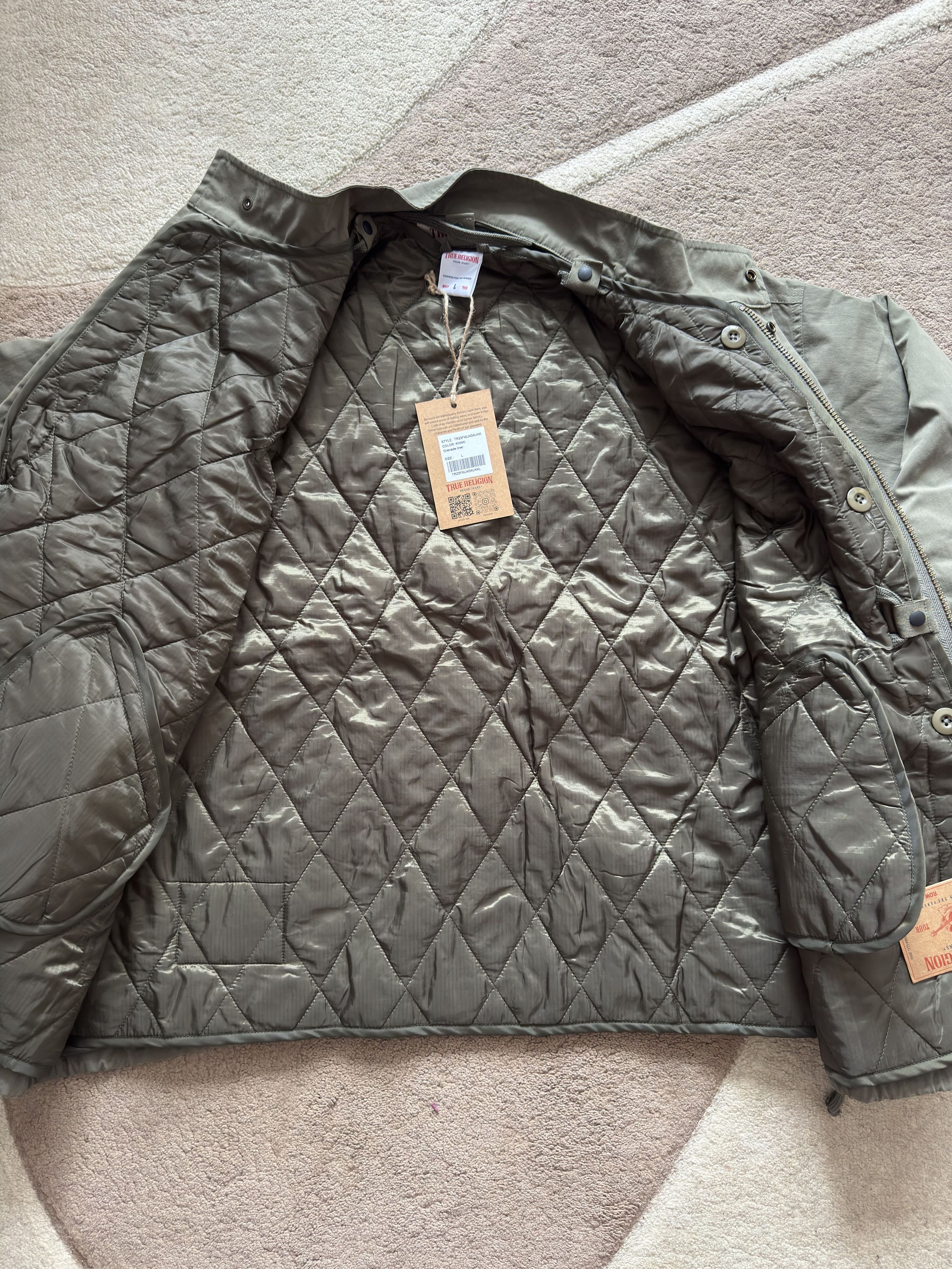 True Religion True Religion Grenade Bomber 2 in 1 Liner Jacket Japan Size US L / EU 52-54 / 3 - 6 Thumbnail