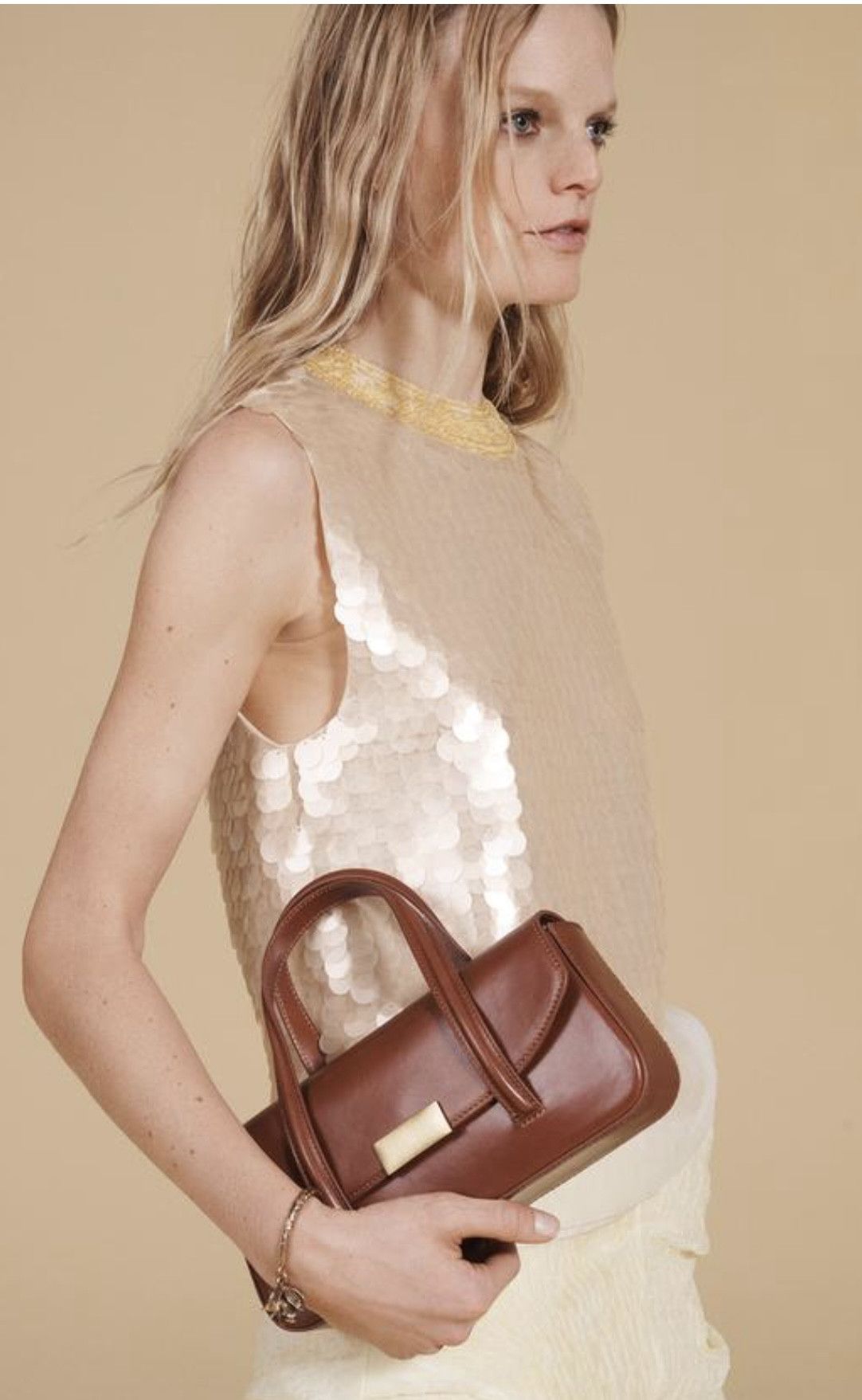 Zara Zara limited edition leather handbag BNWT brown Size ONE SIZE - 3 Thumbnail