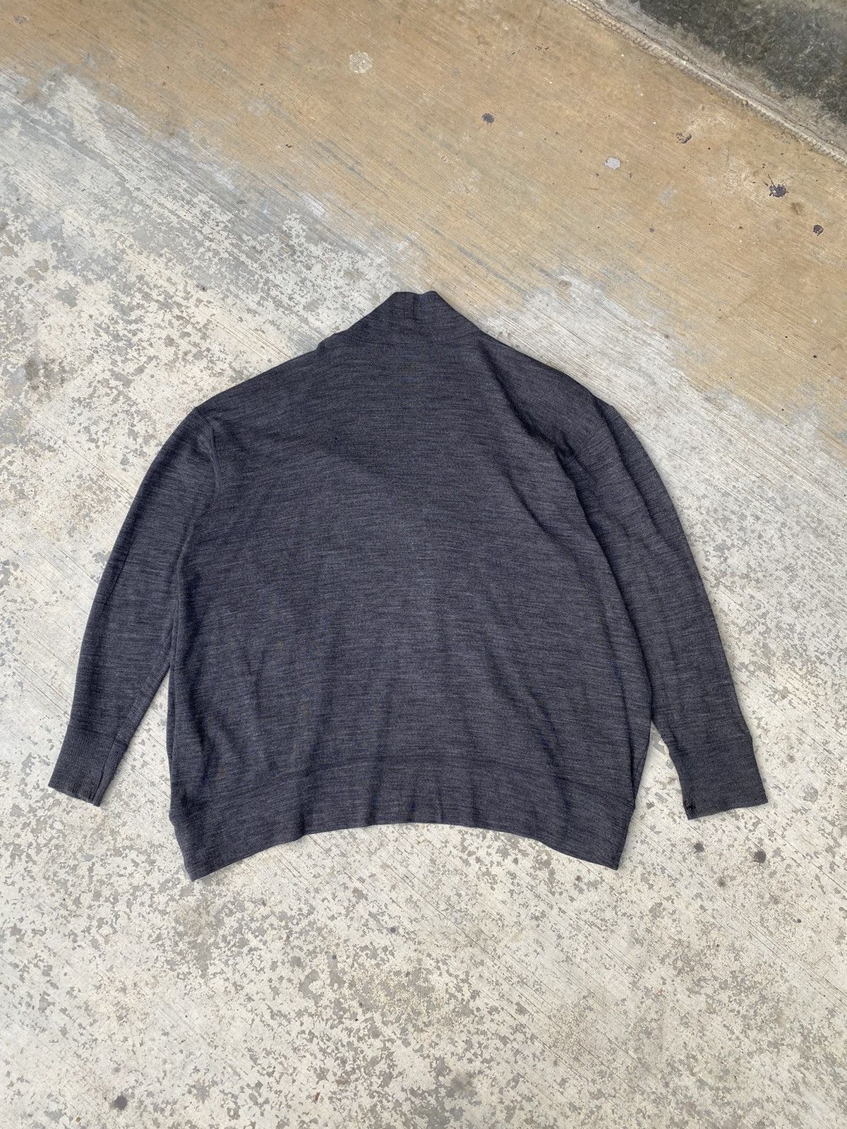 Tsumori Chisato Distressed Tsumori Chisato Wool Cardigan Size US M / EU 48-50 / 2 - 2 Thumbnail