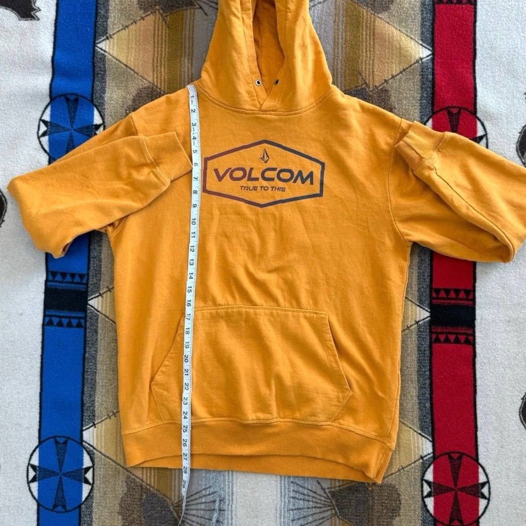 Volcom VINTAGE Volcom Hoodie Pullover L Men Orange Grunge Skater Y2K Skate Sweatshirt, Long Sleeve, Regular Fit Size US L / EU 52-54 / 3 - 7 Thumbnail